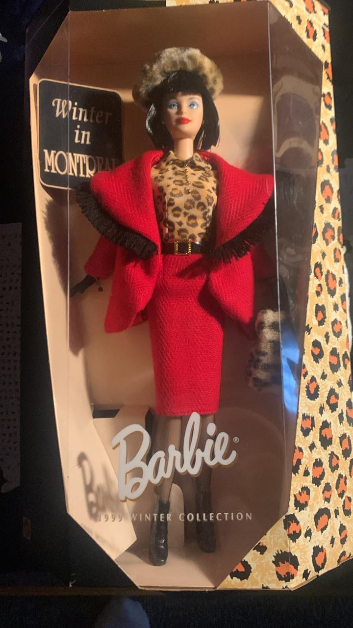Barbie Winter in Montreal doll from 1999 collection