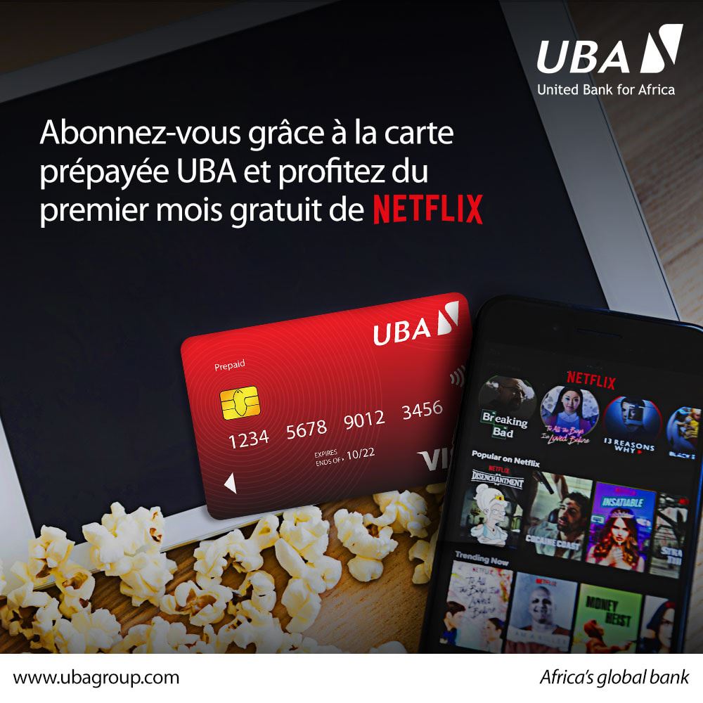 UBA RDC - Payez facilement votre abonnement Netflix grâce à la carte ...