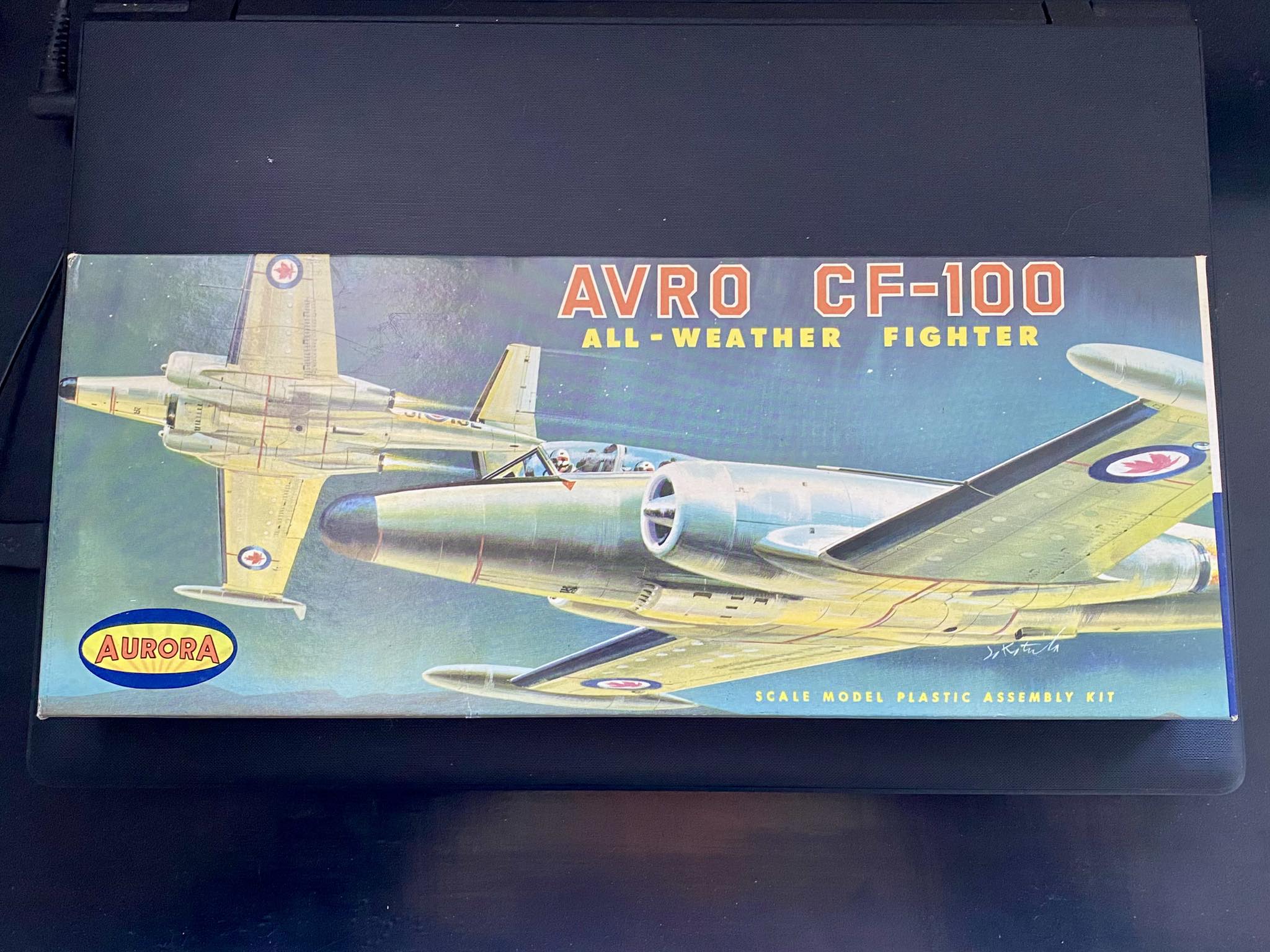 Aurora 1959 nuclear airliner model kit