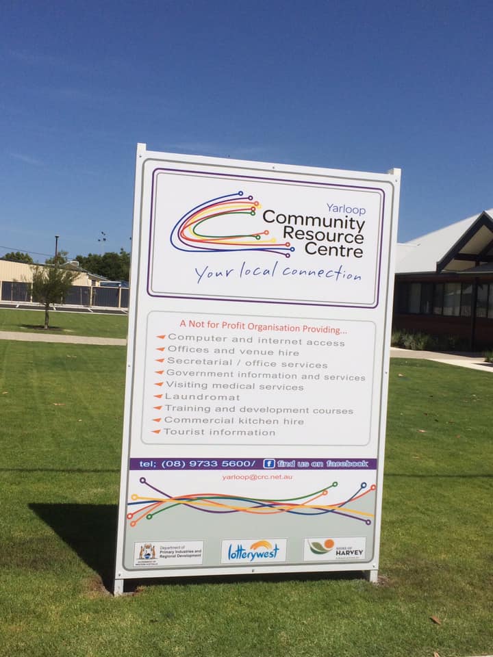 Our new signs are up... - Yarloop Community Resource Centre