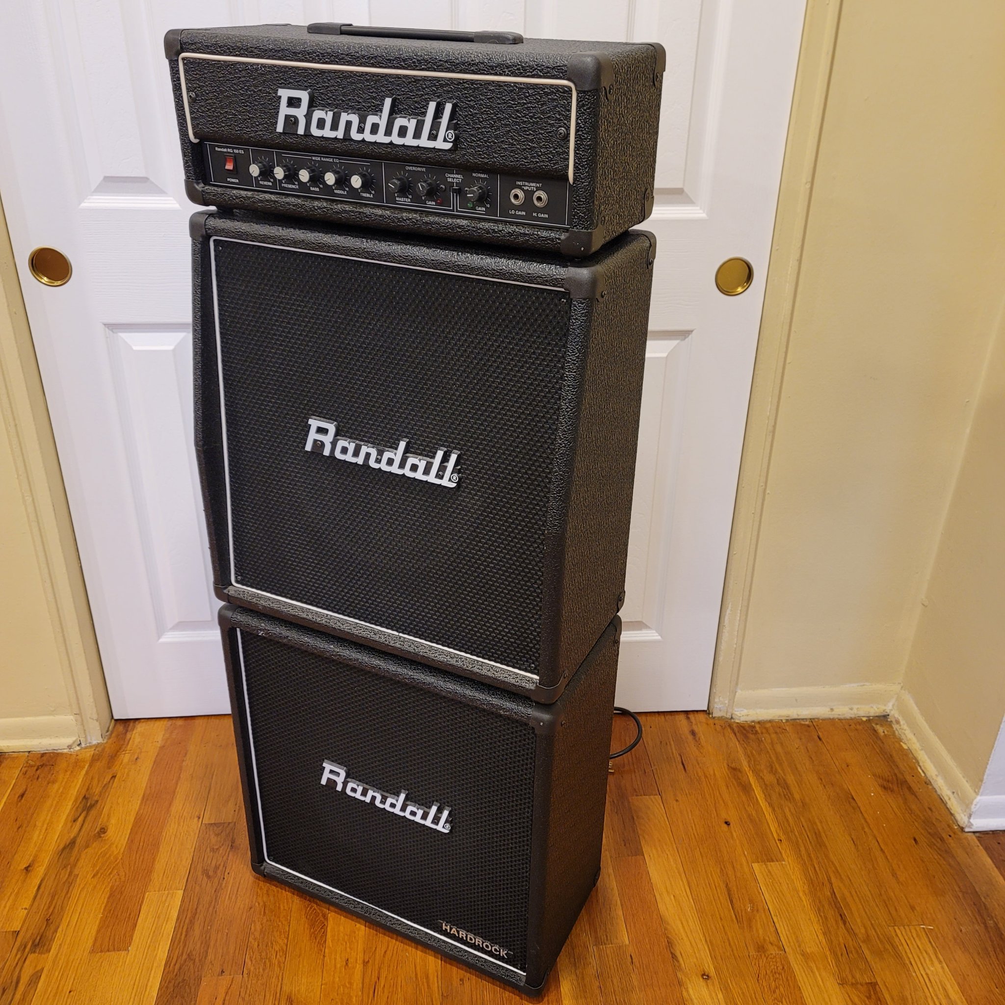 Randall RG 150 ES Solid State Guitar Amplifier Stack - Guitar ...