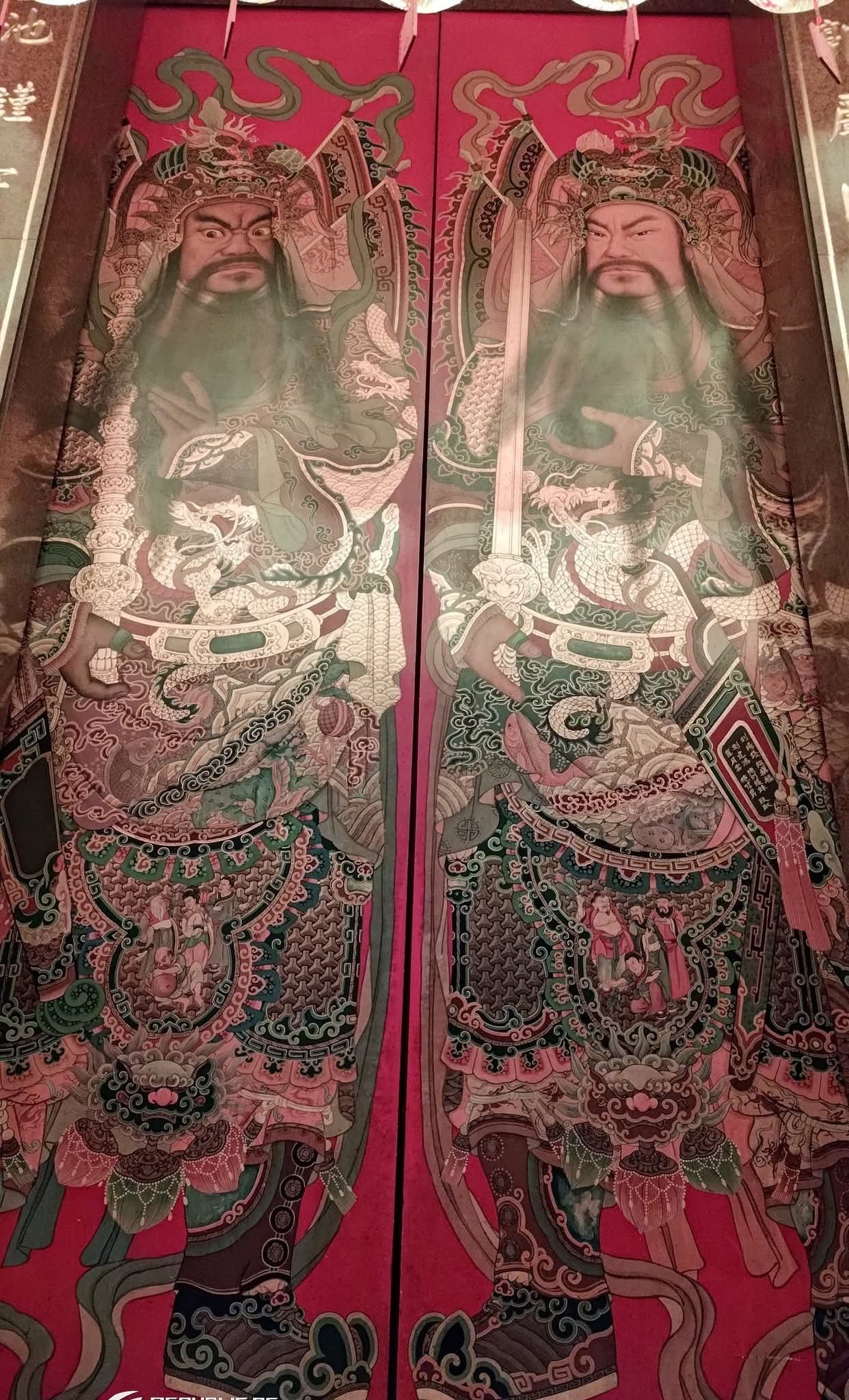 映溓 - 門神系列-秦叔寶、尉遲恭 •年年歲歲花相似，歲歲年年人不同•（唐•劉希夷） 迎新送舊，揮別2025，迎接2026。即起…倒數計時87 ...