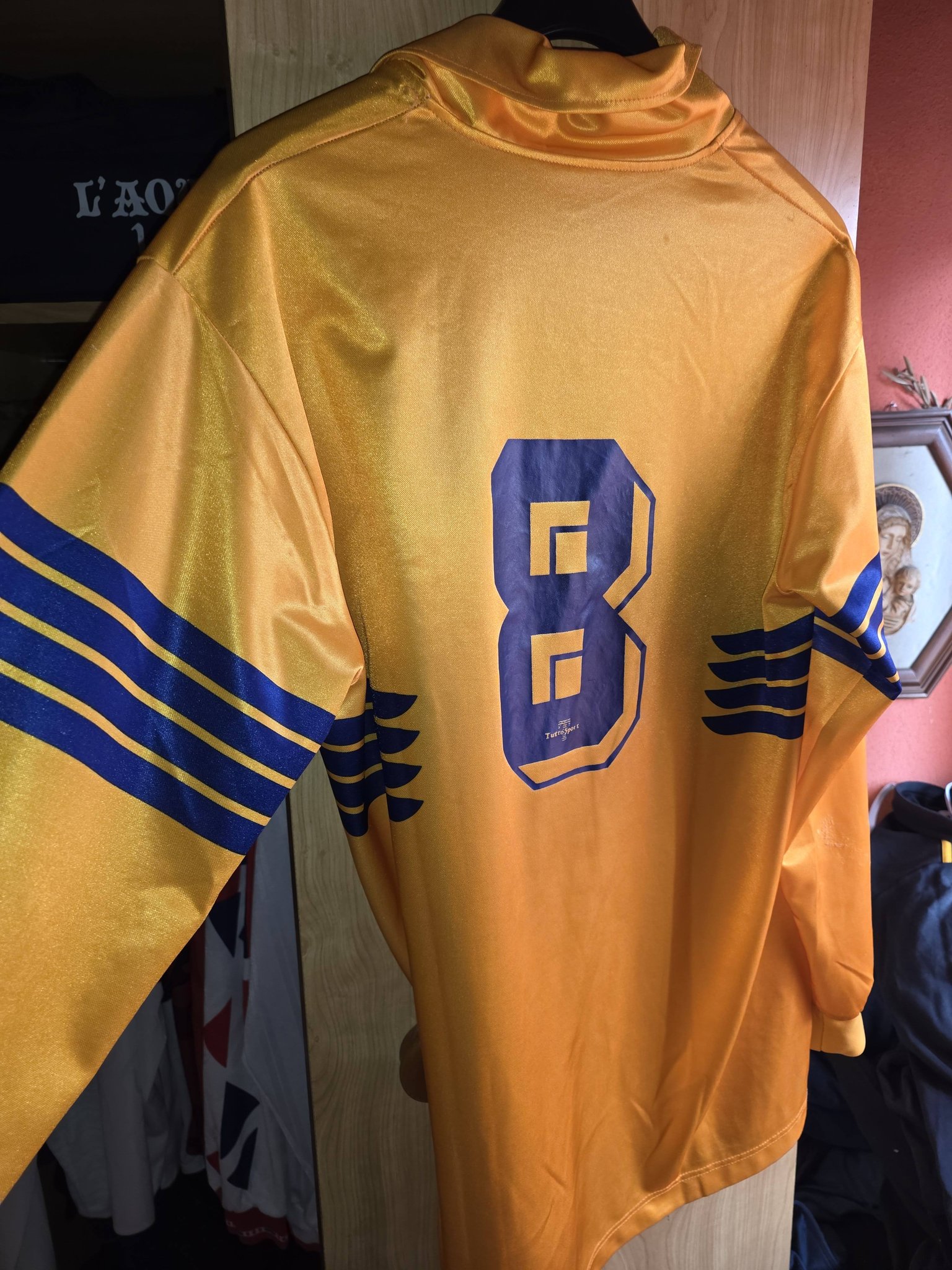 Maillot Acireale Match Worn & Signé - Maillot Porté En Match Et Dédicacé - Vintage - Occasion