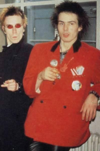 Johnny Rotten And Sid Vicious (The Sex Pistols)