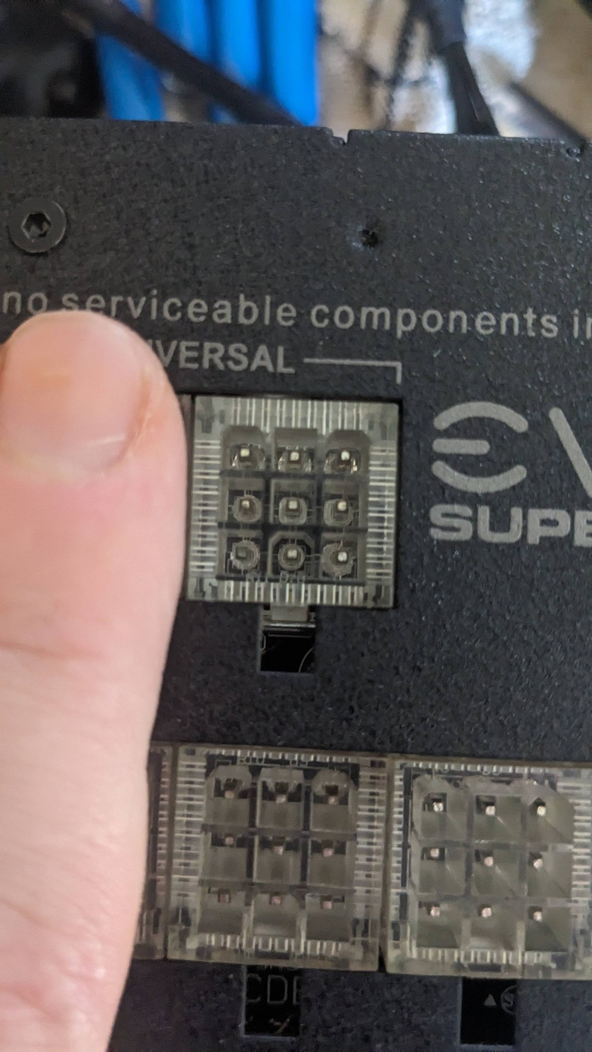 Cavo Modulare EVGA SATA A 3x PCIe 6+2 Pin &ndash; Alimentatori G2 G3 G5 GP GM P2 PQ T2