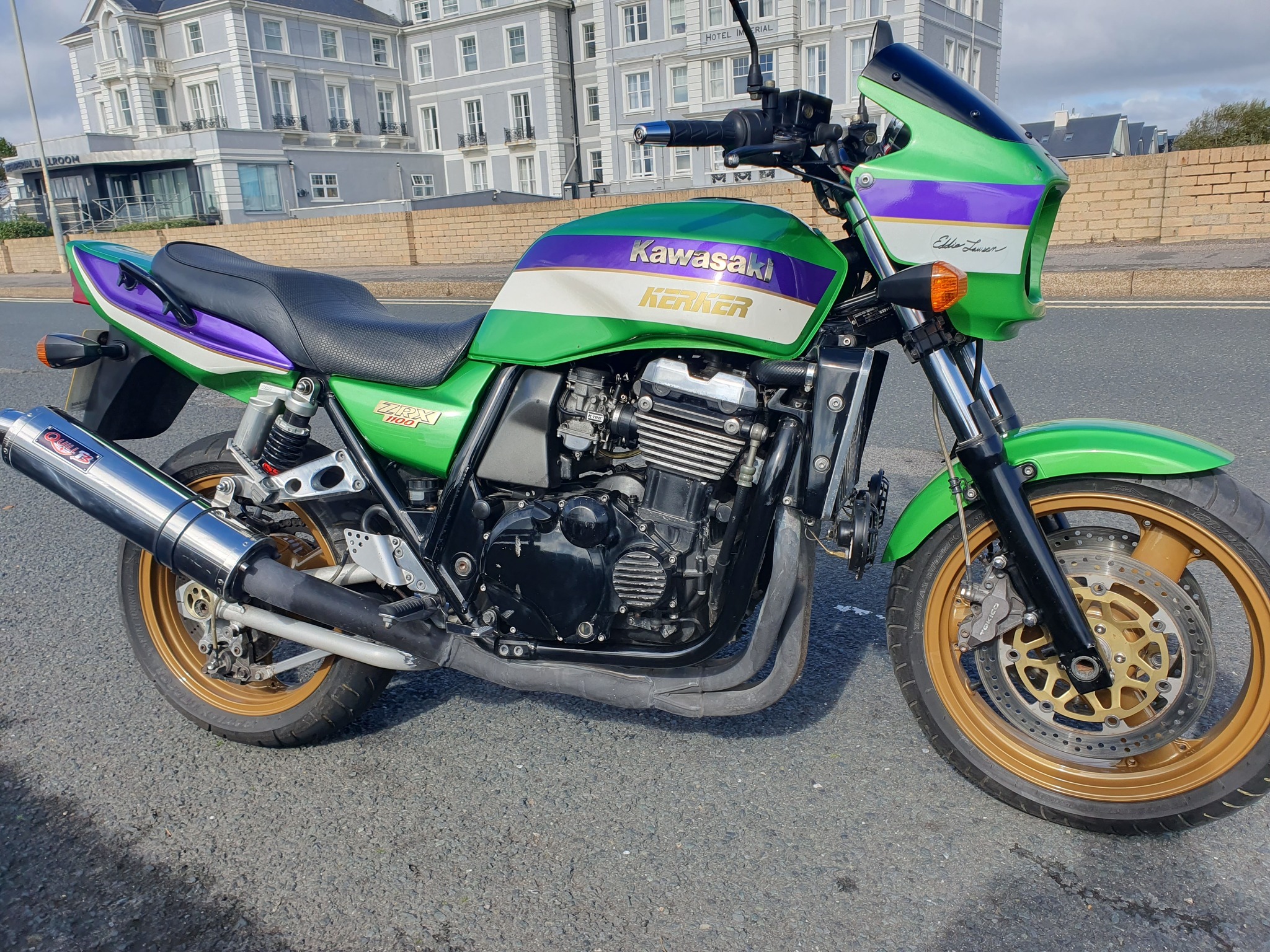 Nice ride out this morning Kawa Kawasaki ห Dhe Sla プー မသက်း