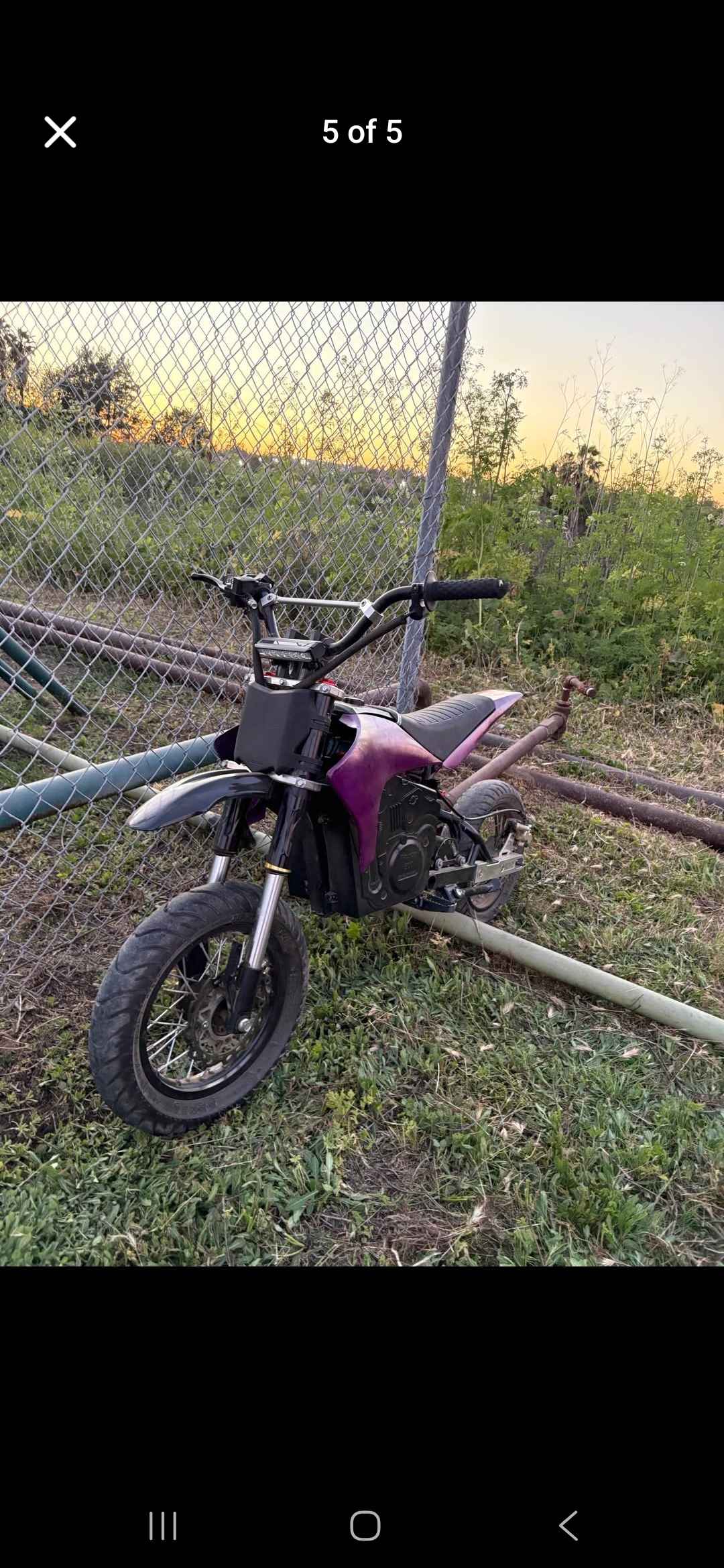 Fully built razor sx500 e bike - Motorcycles & Scooters - Santa Ana ...