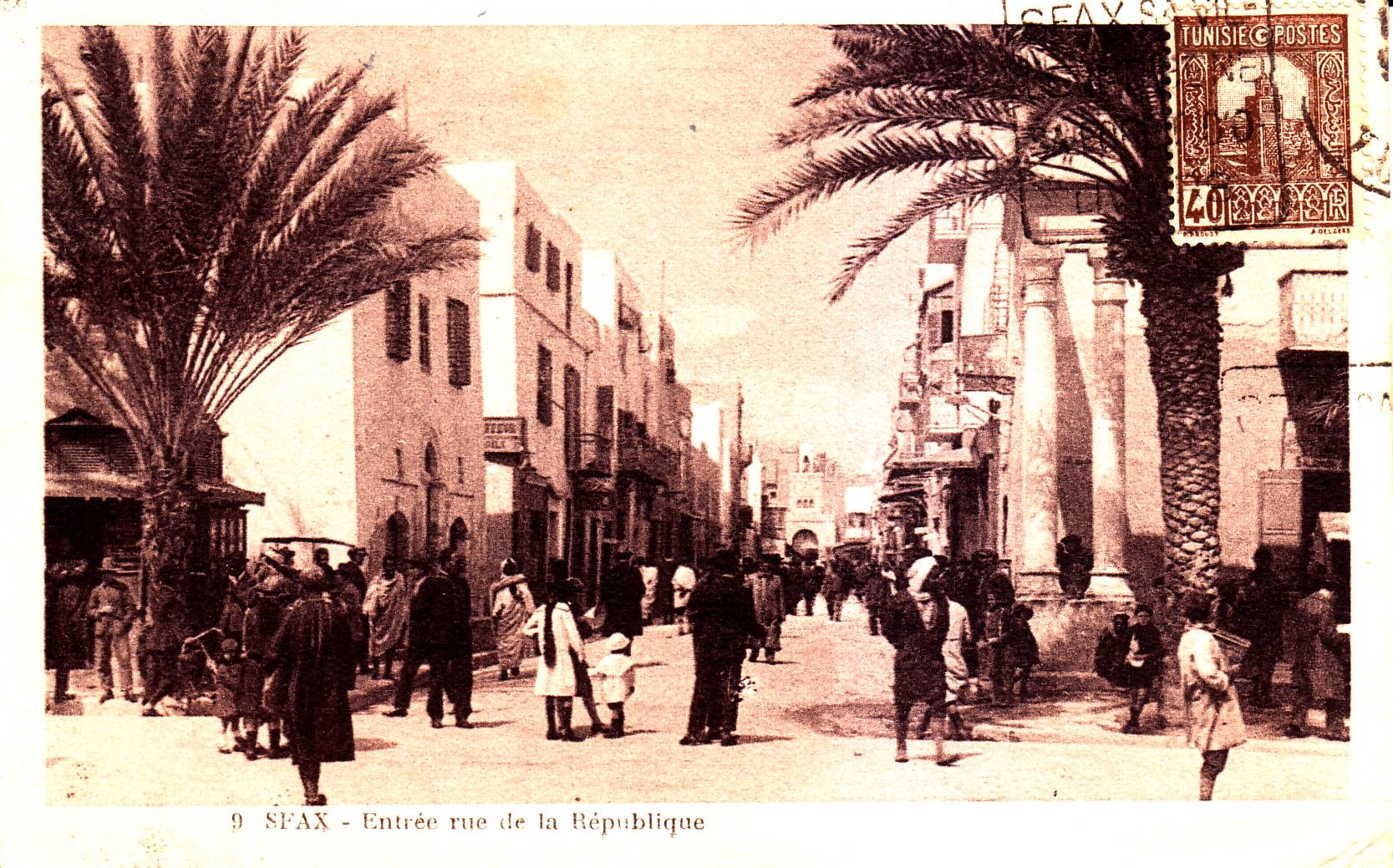 Tirage Albuminé Vintage Tunisie 1870 - Scène De Rue à Tunis, Stéréoscopique