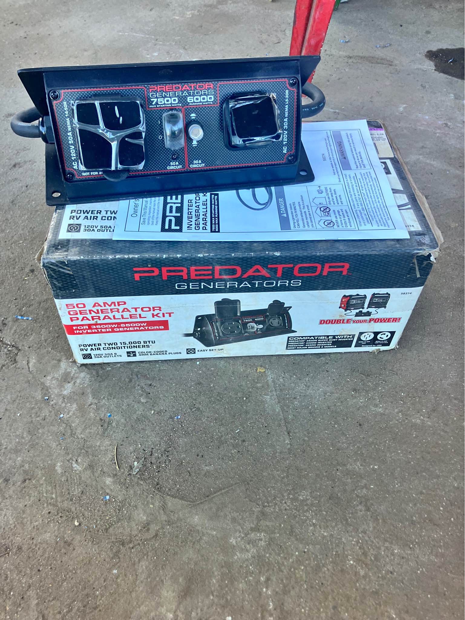 Predator Generator Parallel Kit - Miscellaneous Tools - Tempe, Arizona ...