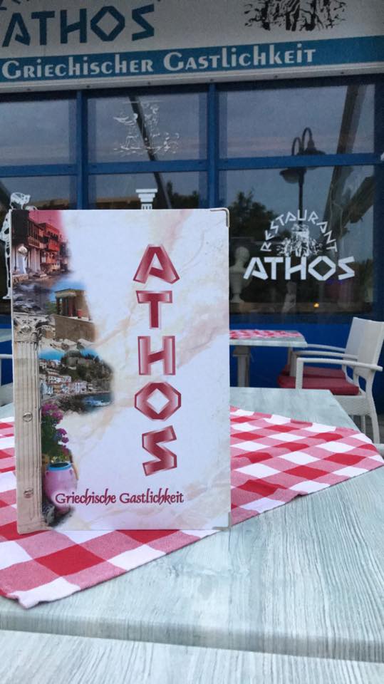 Restaurant Athos Accueil Bernau Brandenburg Germany Menu