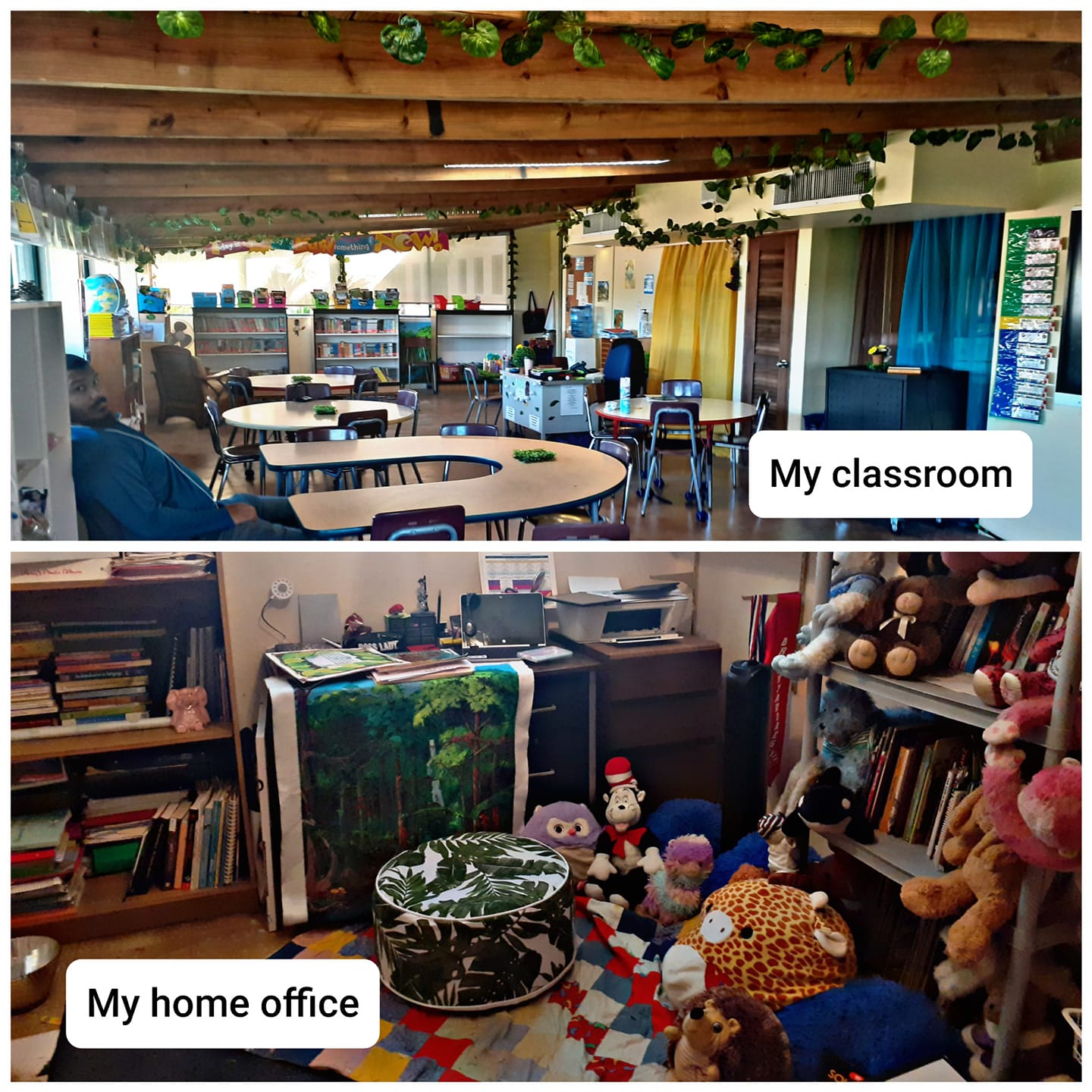 The Teachers Corner - Missing my classroom 💔 I knew this home office ...
