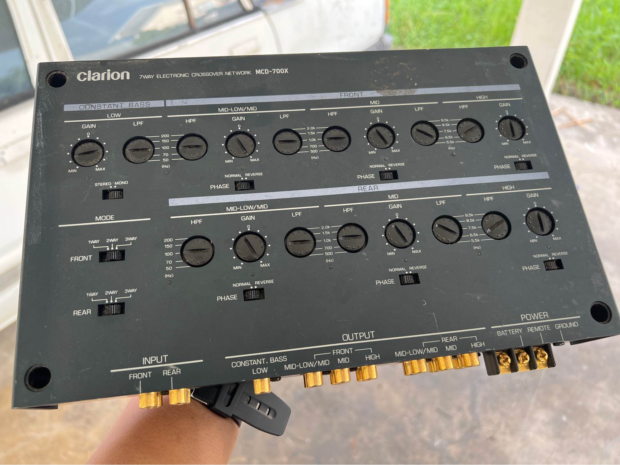 Clarion crossover 7way MCD-700X ori japan for sell $280 No hidden