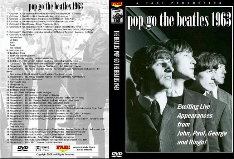 16th July, 1963 - recording for 'Pop Go The Beatles' at the BBC's
