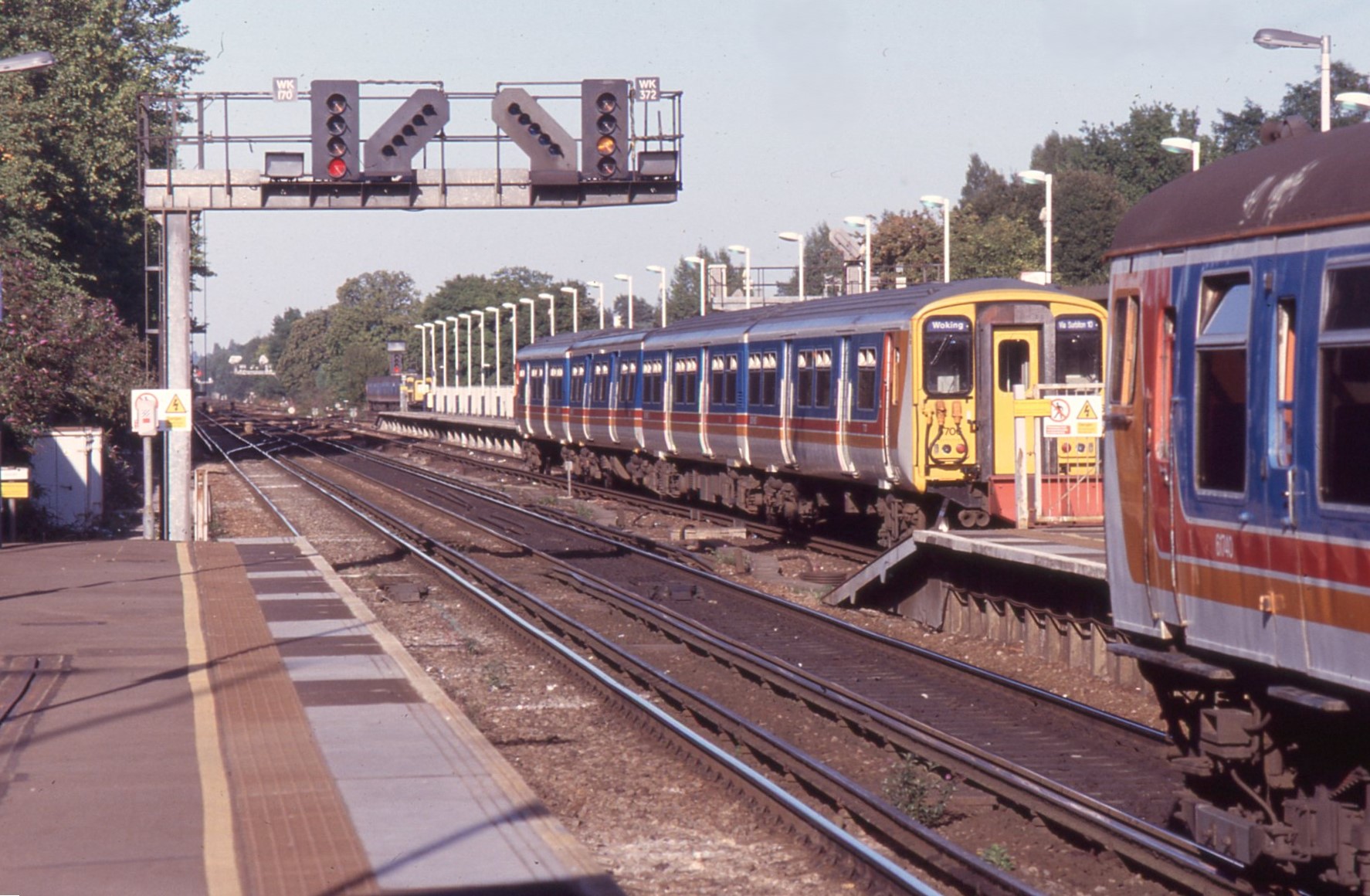 Southern Electric Group | The east end of Woking station on Saturday 13 ...