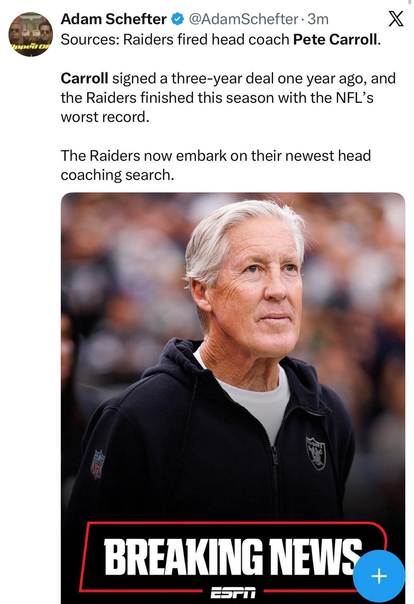 Coaches fall from trees we get another one | Facebook