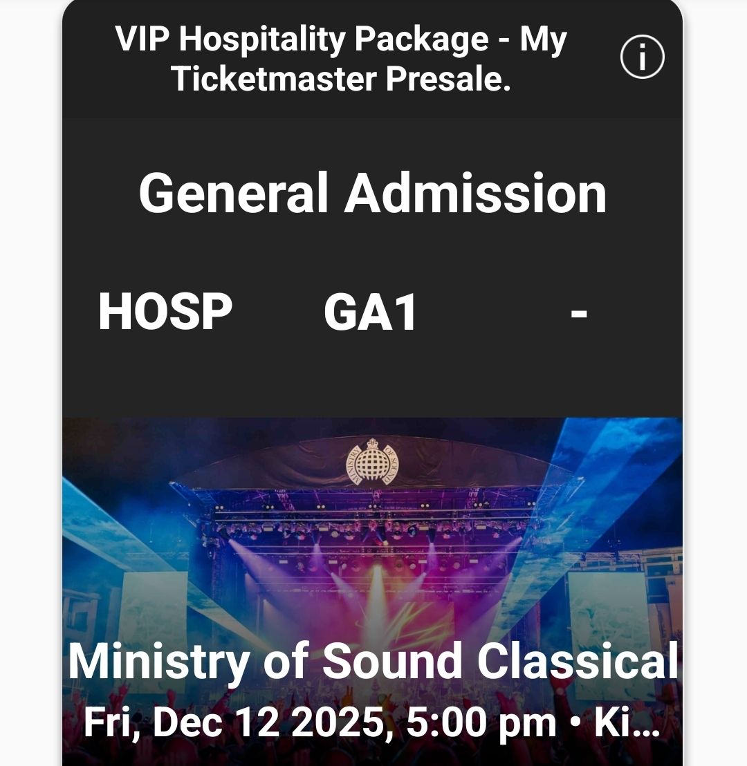 Ticketmaster 🇳🇿 Australia Tickets - Buy & Sell | I have 2 ministry of ...