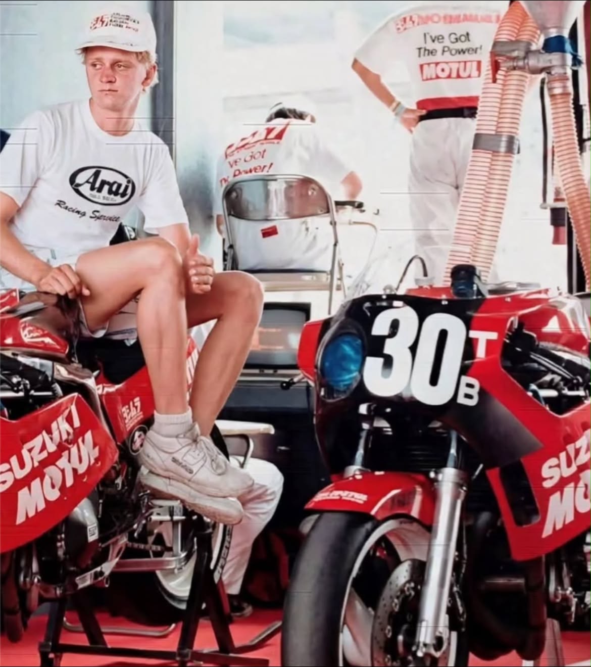 Kevin Schwantz 1986 Suzuka 8H Endurance Race on GSX-R750