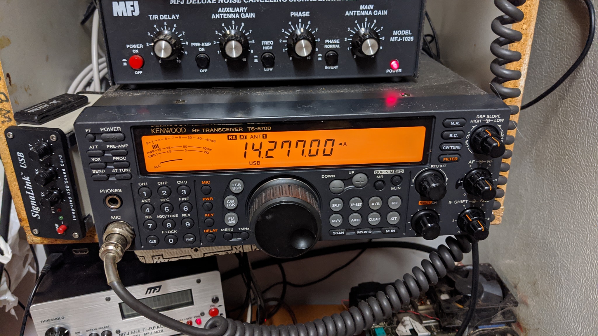 Kenwood TS-570D mic upgrade options