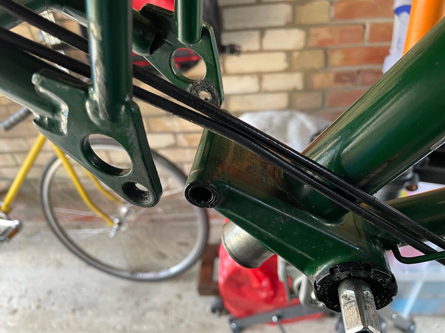 PW Cycles - Brompton hinge bushing repair on a 21 year old...