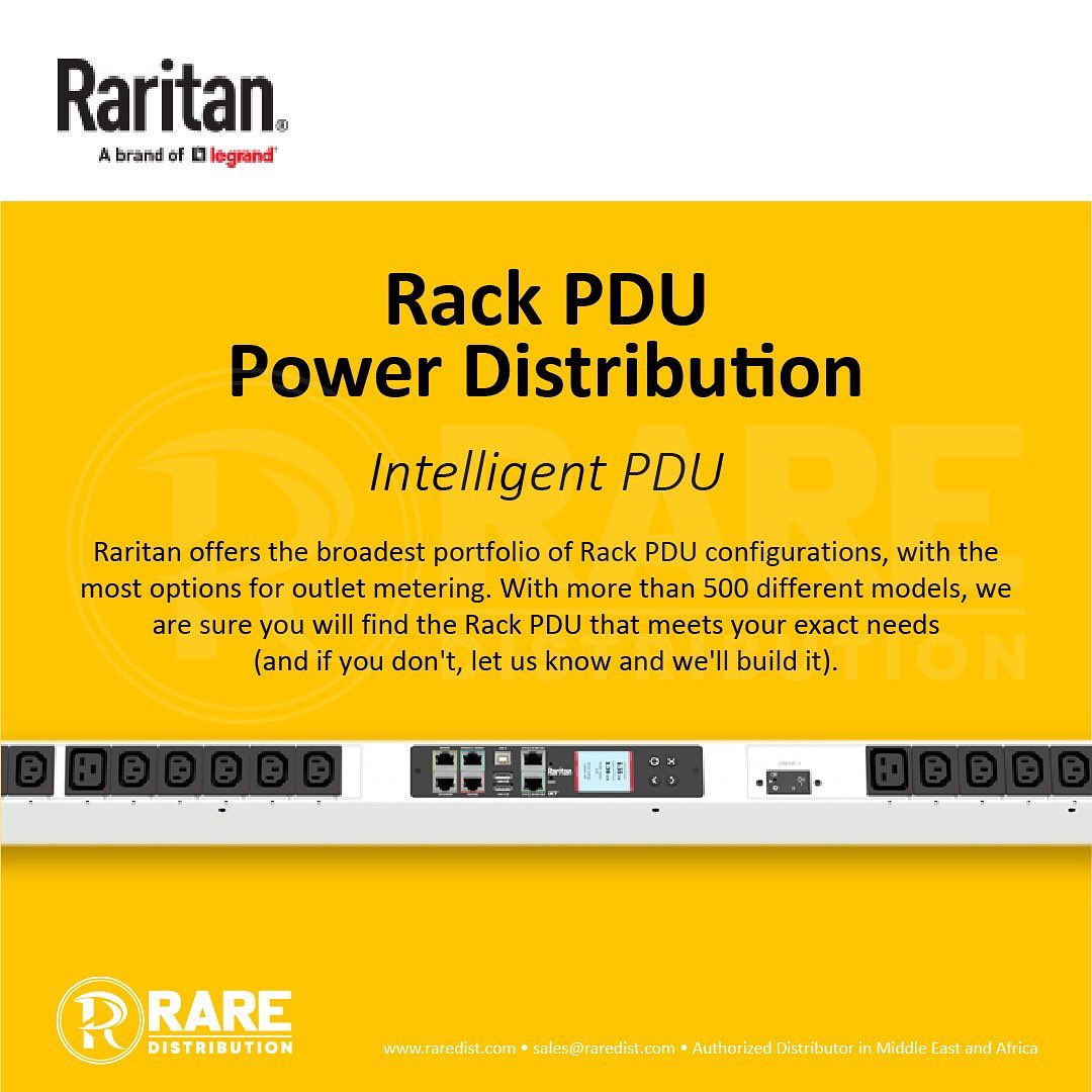 Raritan's data center power products... - Rare Distribution