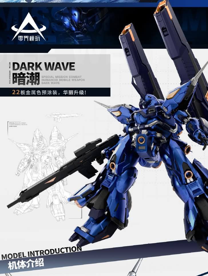 Zero World Dark Wave 1/100 scale model review