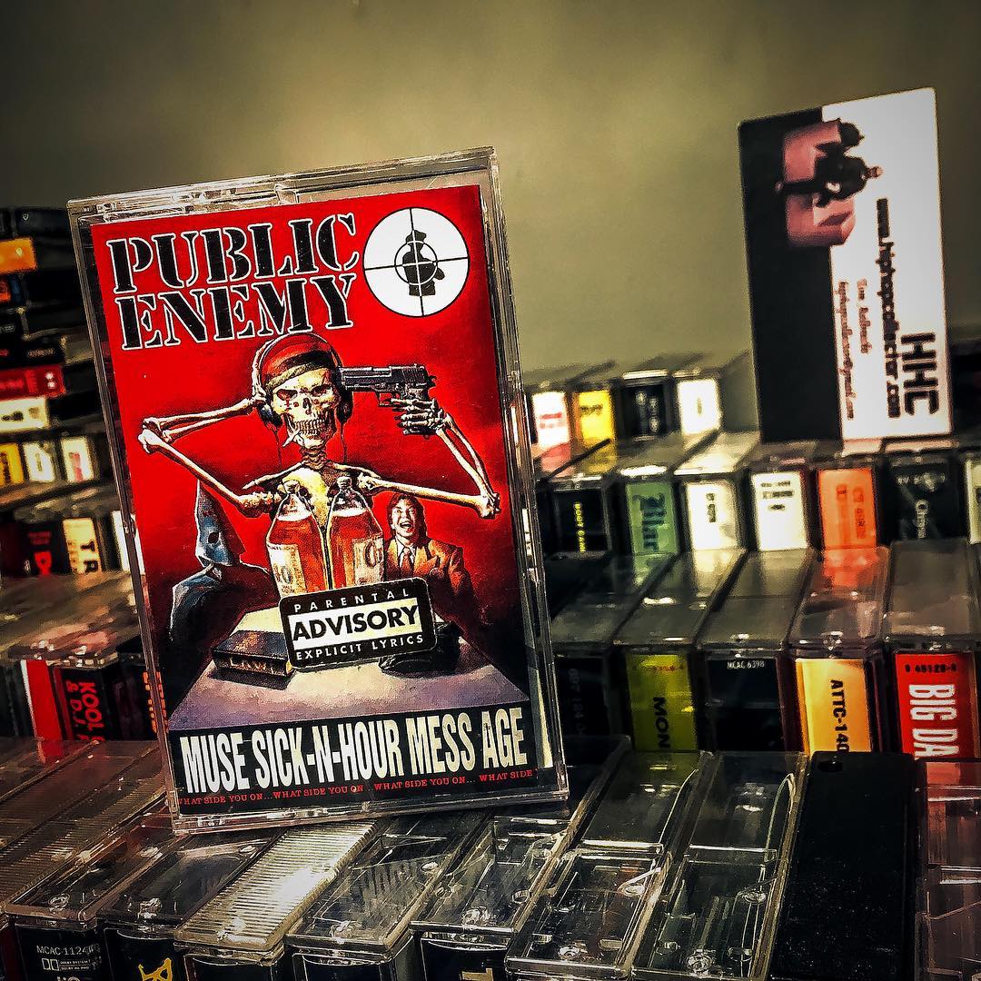 The Public Enemy demo tape that is so rare it must be kept in a