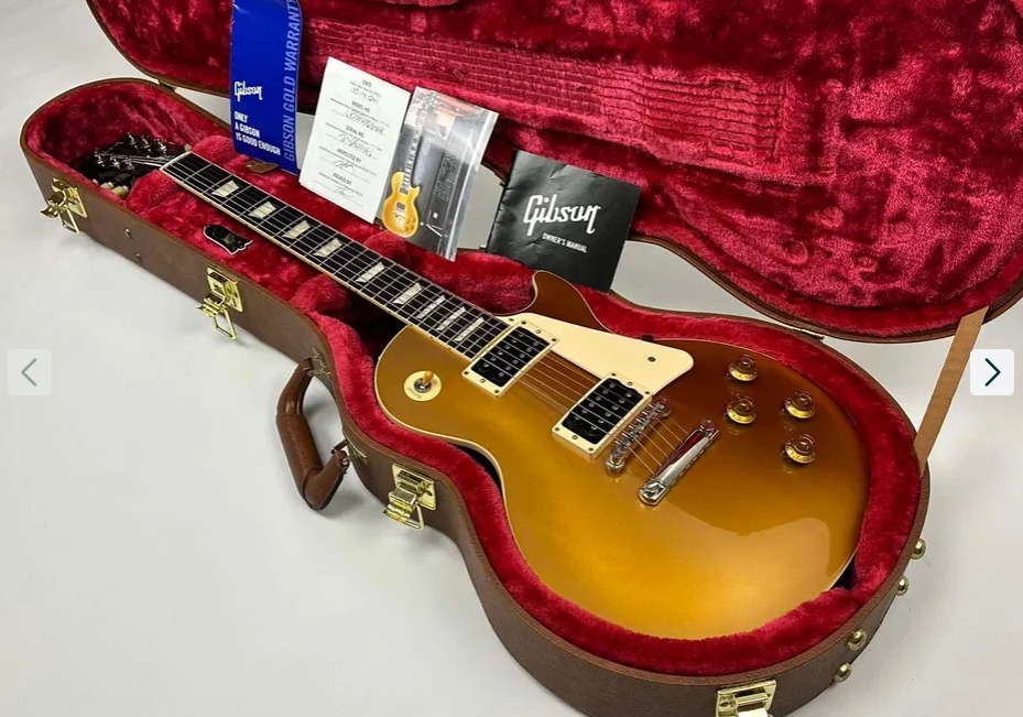 2003 Gibson Les Paul Classic double cut gold top review