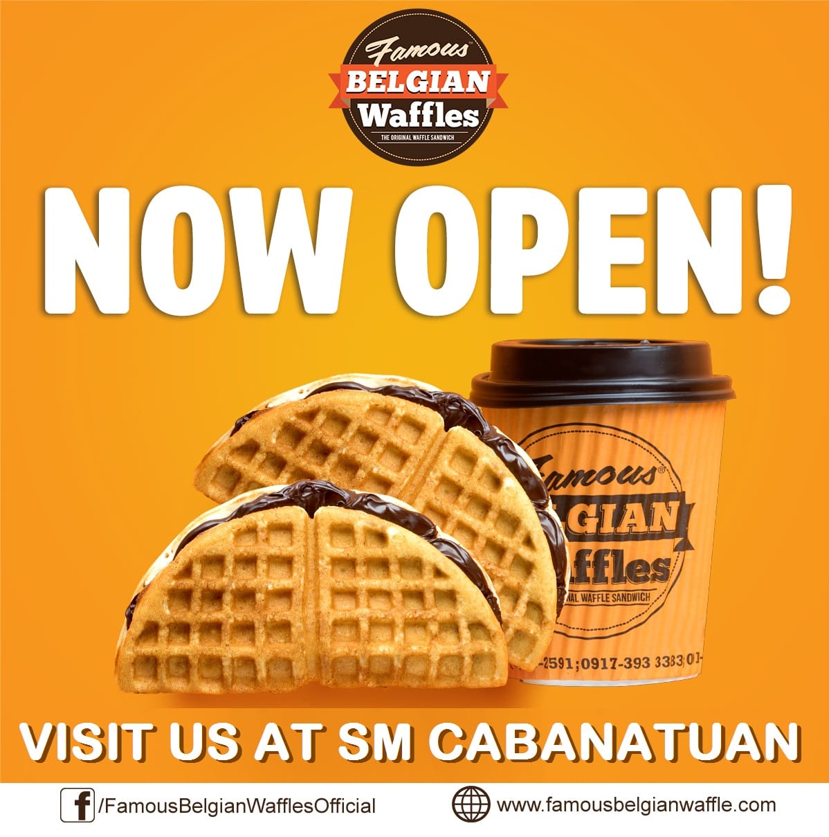 Famous Belgian Waffles See You Later Sm Megacenter Cabanatuan Grandopening Bigcomeback Famousbelgianwaffles Facebook