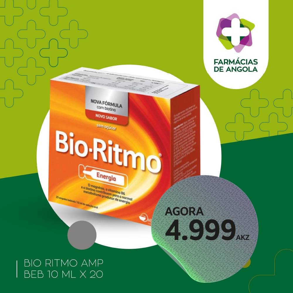 Bio-Ritmo é um suplemento alimentar... - Farmácias de Angola | Facebook