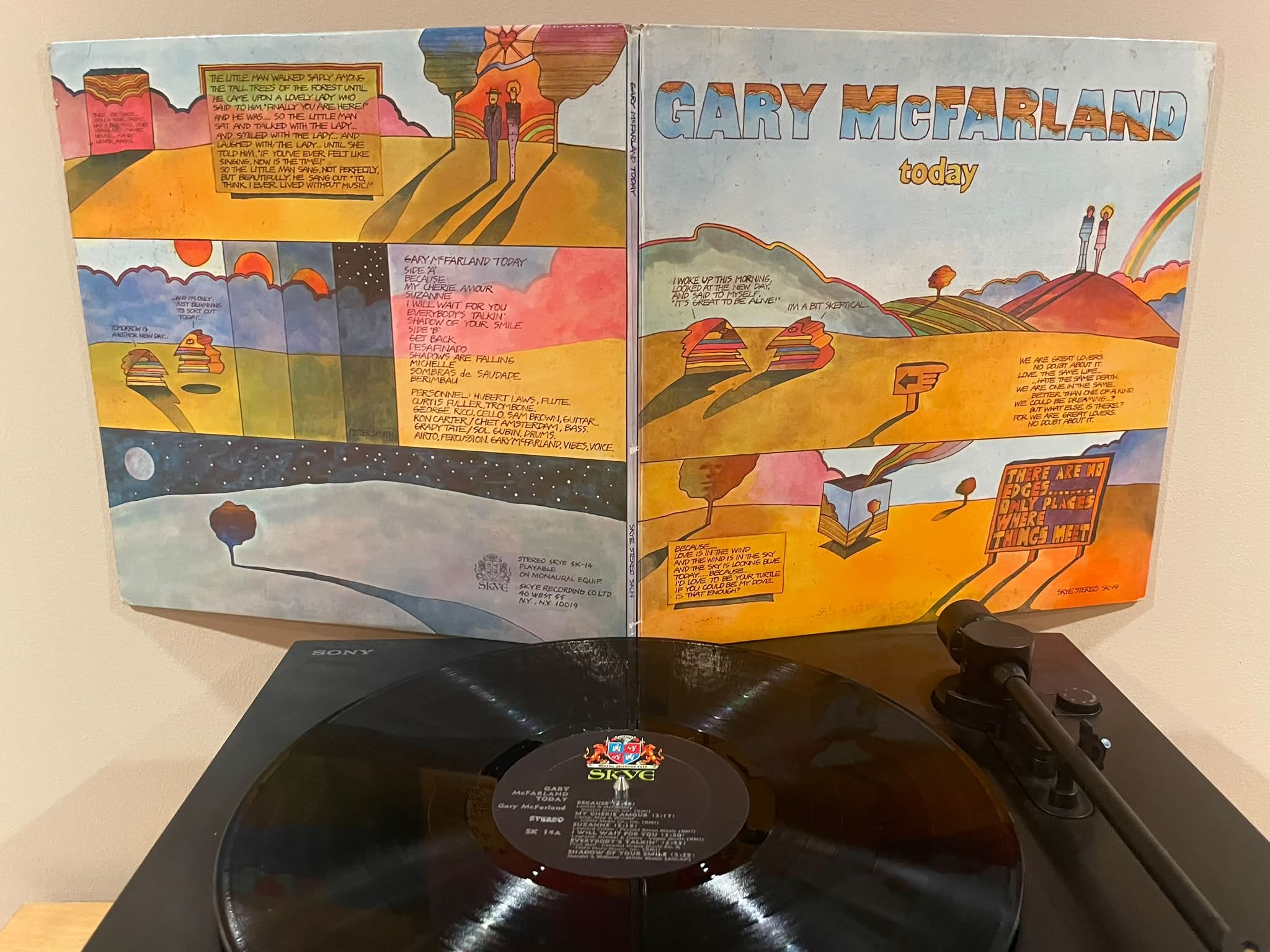 Gary McFarland's 1970 album Today features jazz renditions of pop