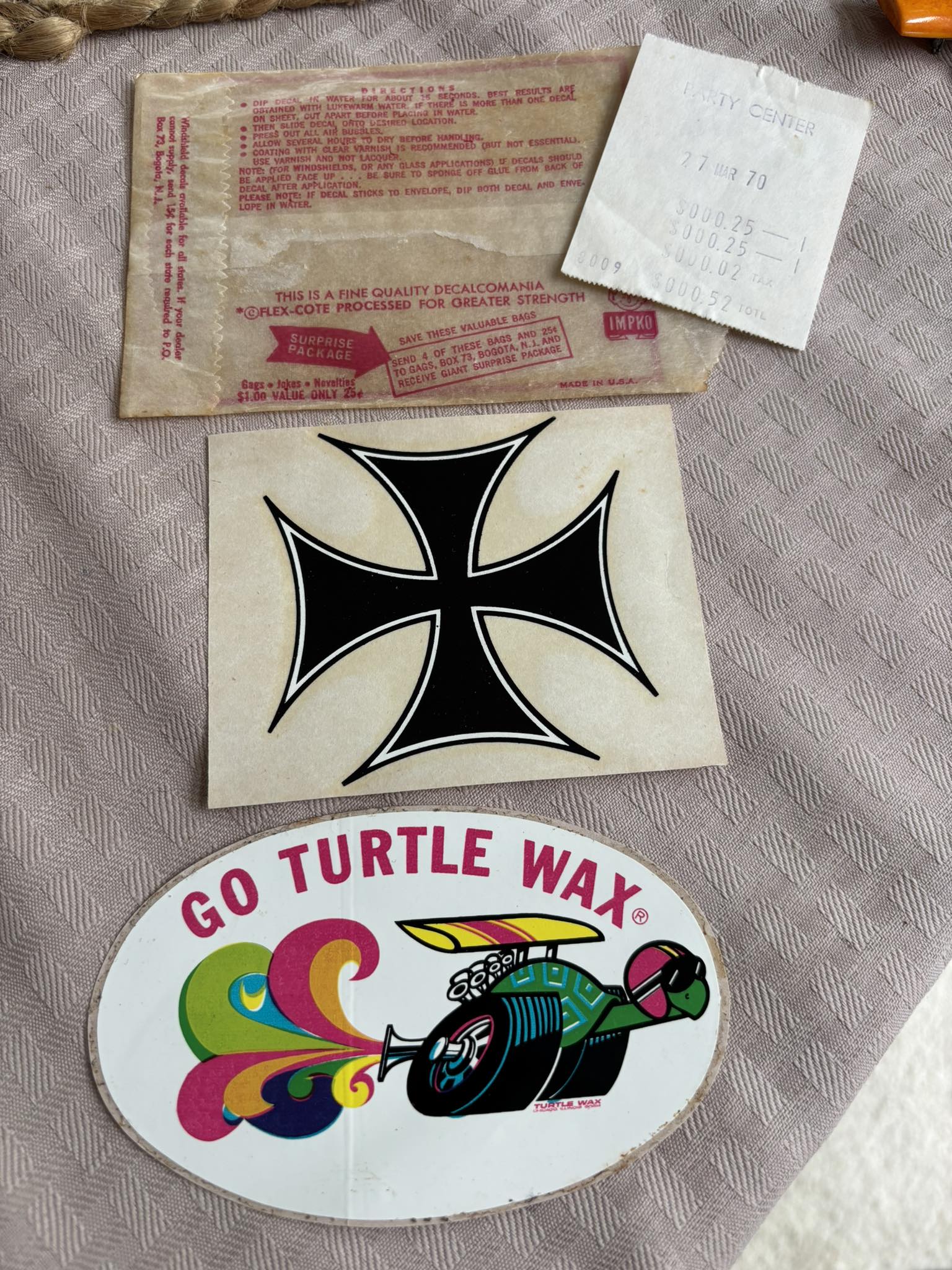 Iron Cross Vtg Skateboard Sticker | ヤマダウェブコム