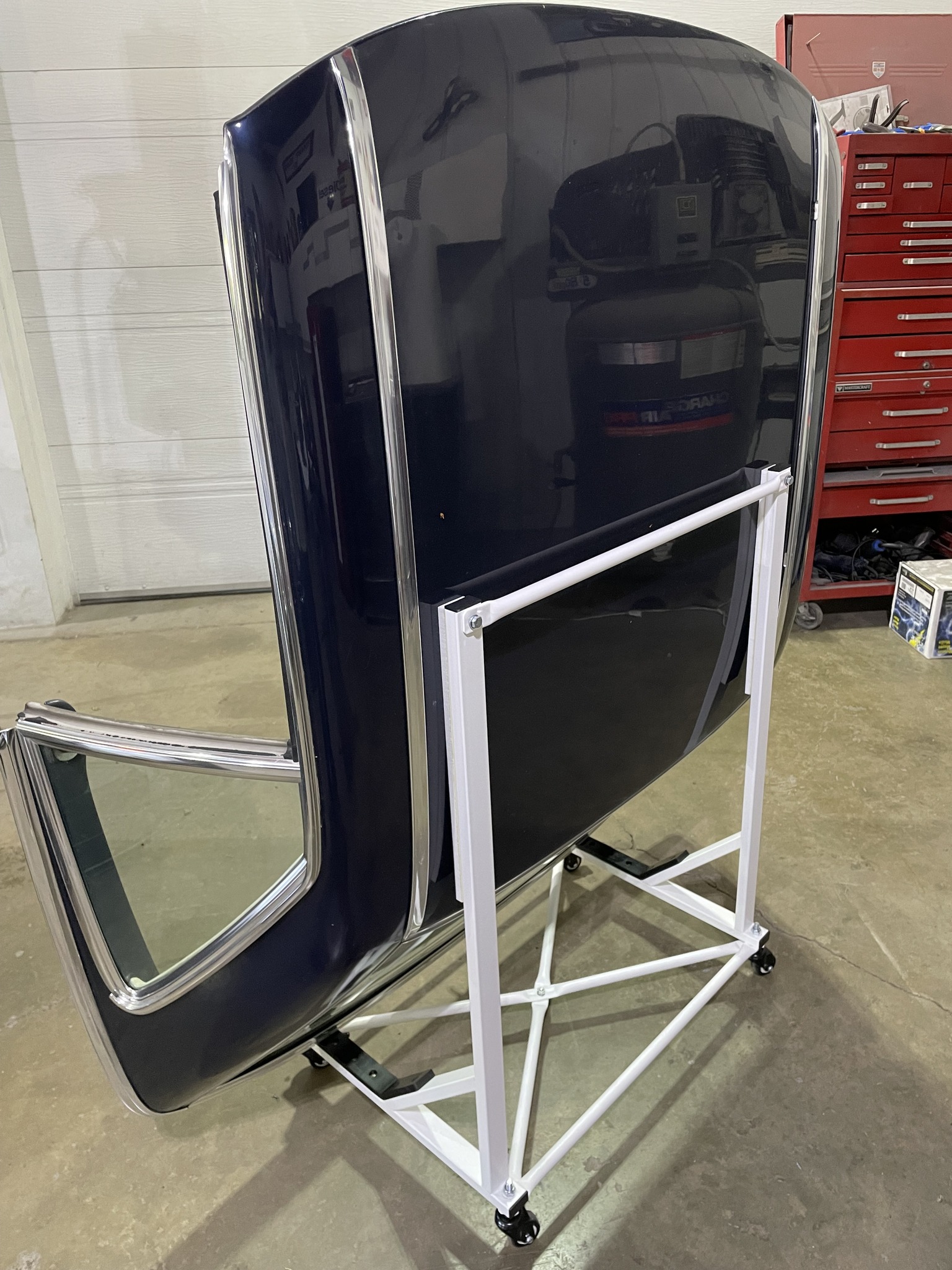 Hardtop Stand Storage Cart with Securing Strap and Extra