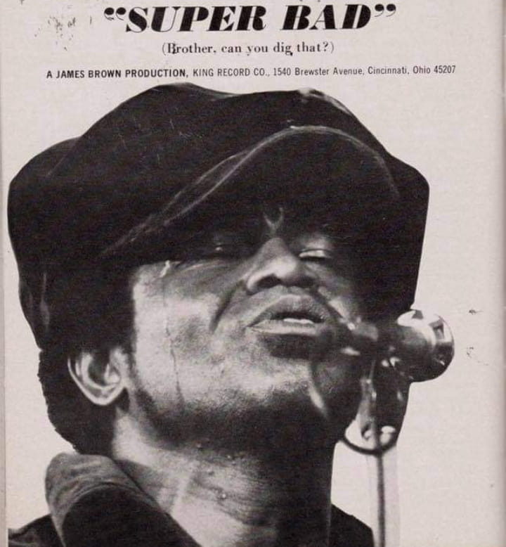James Brown's Super Bad single release