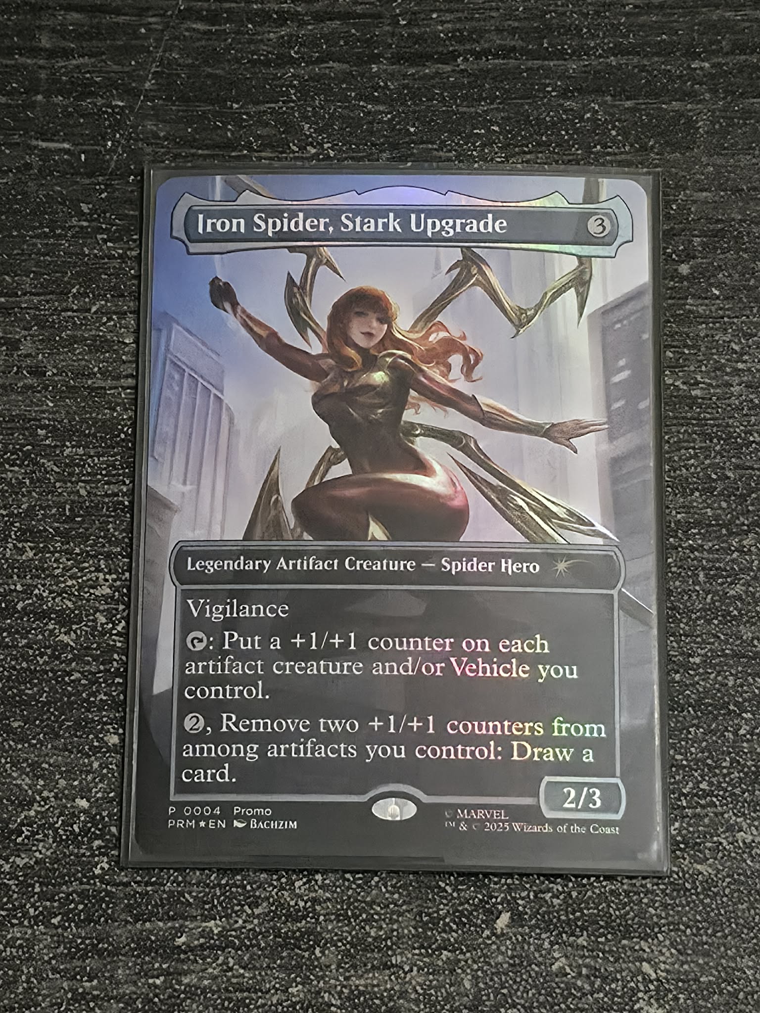iron spider mtg card Spider, Stark Upgrade Magic the Gathering Quicksand Keychain – KeychainMonster 2 Thwip hands SPM] Iron Spider, Stark Upgrade