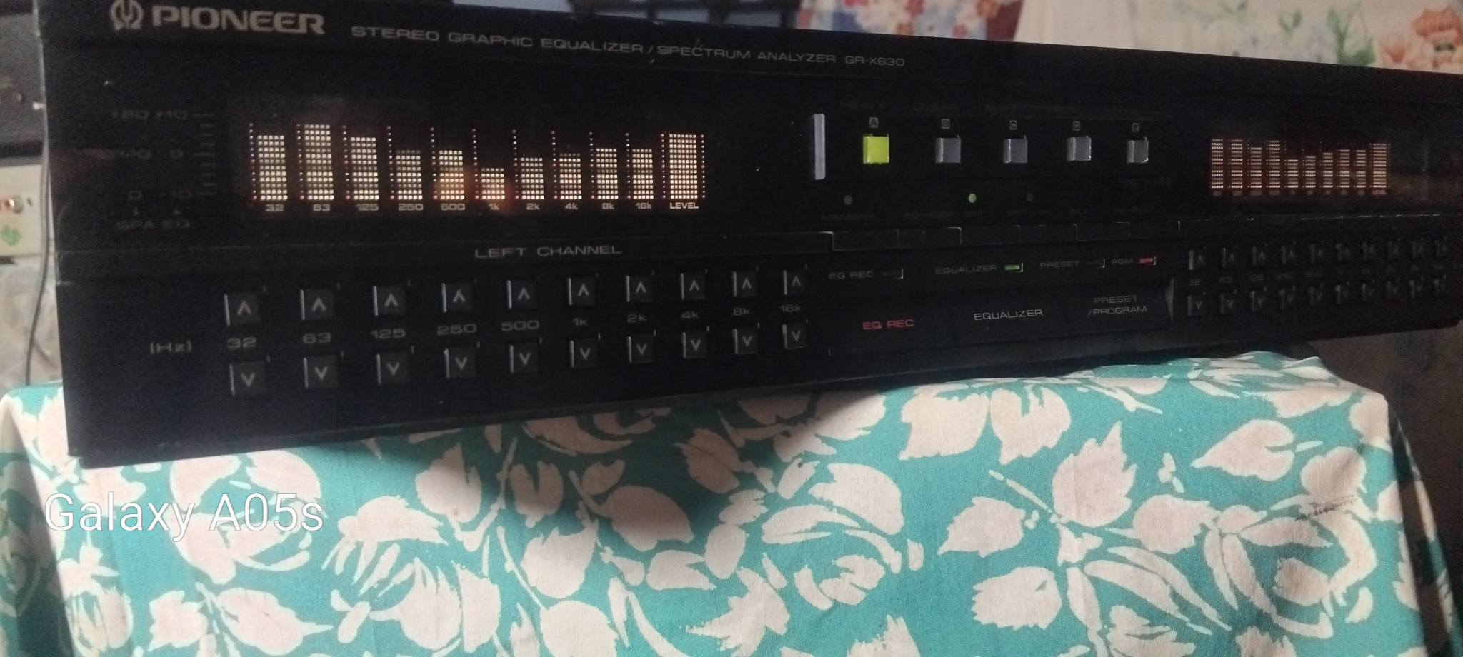 Pioneer gr-x630 equalizer for sale