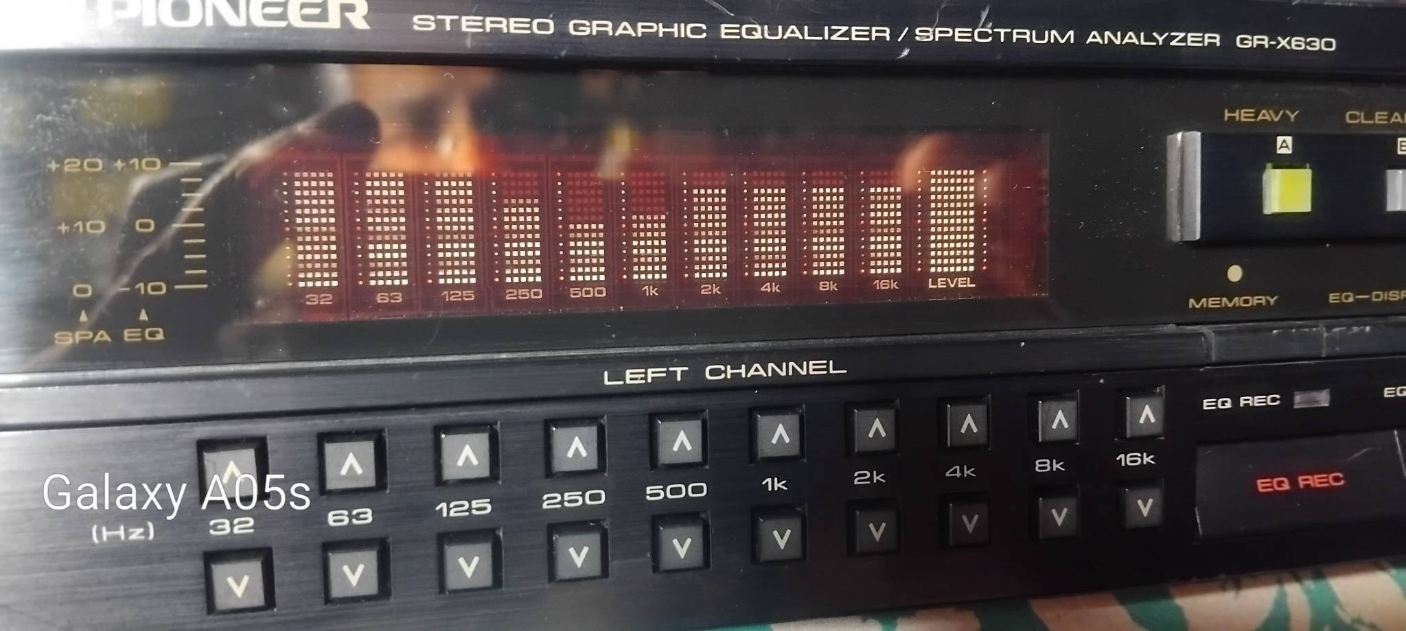 Pioneer gr-x630 equalizer for sale