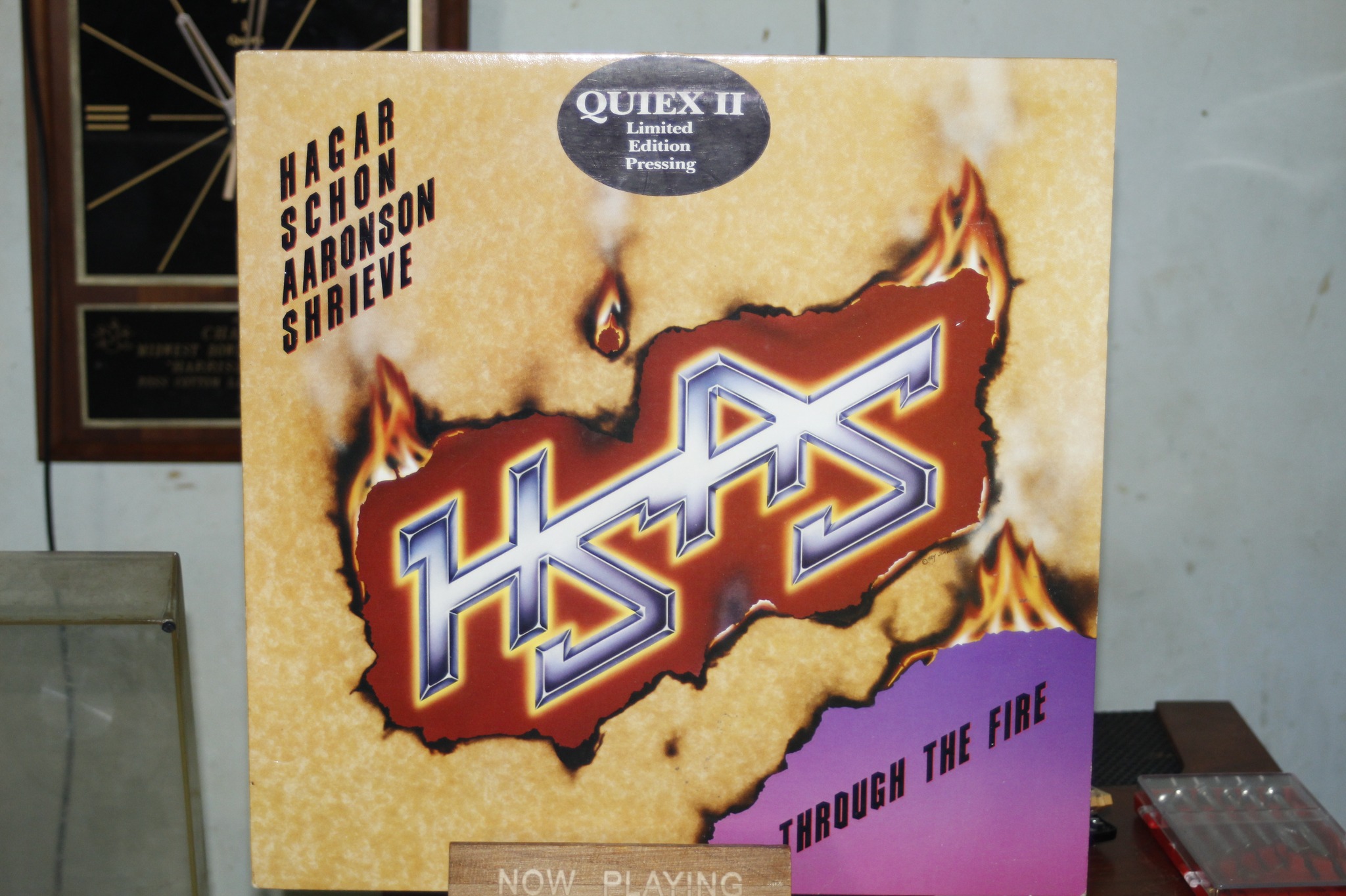 Hsas album Through the Fire 1984 review