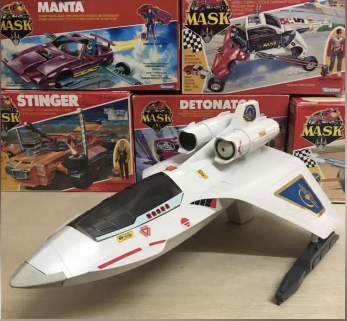 Captain Power set with Powerjet XT-7 and Phantom Striker at Amcorp