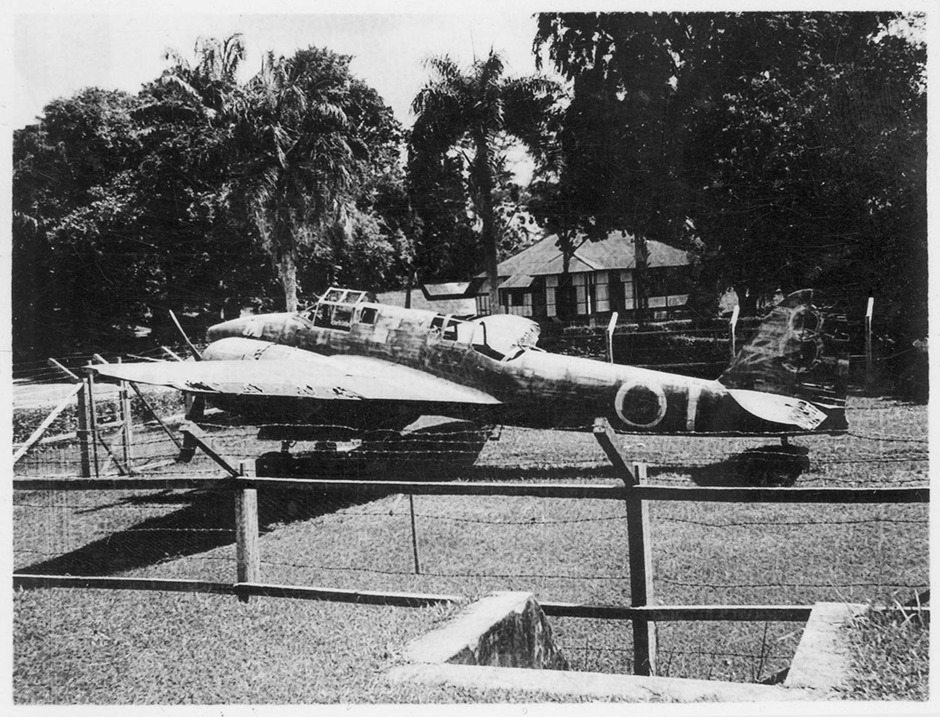 Kawasaki Ki-45 Kai C Toryu (Nick) in the Sarawak Museum Ground