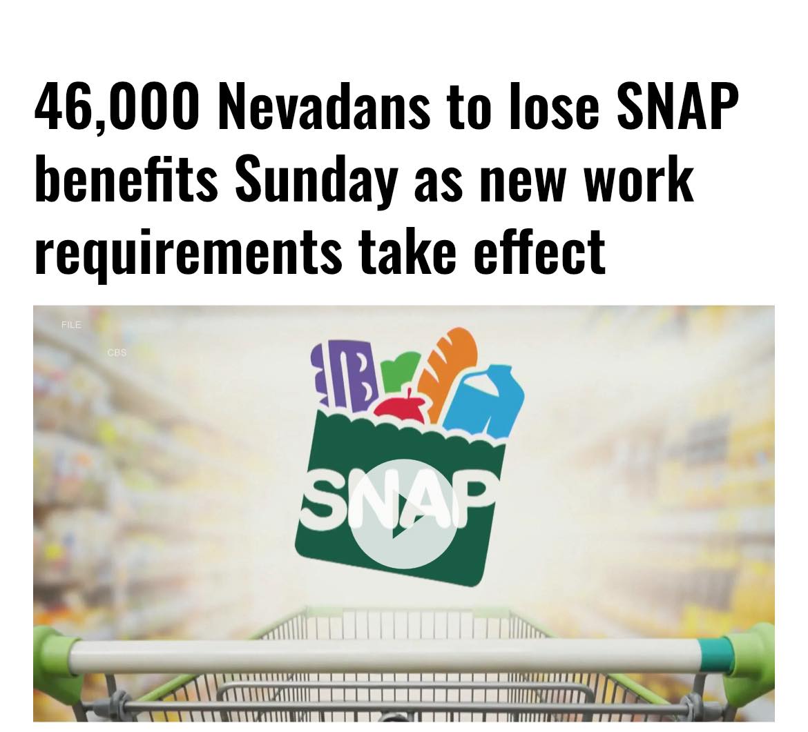 Las Vegas ANYTHING LOCAL | SNAP recipients without children will be ...