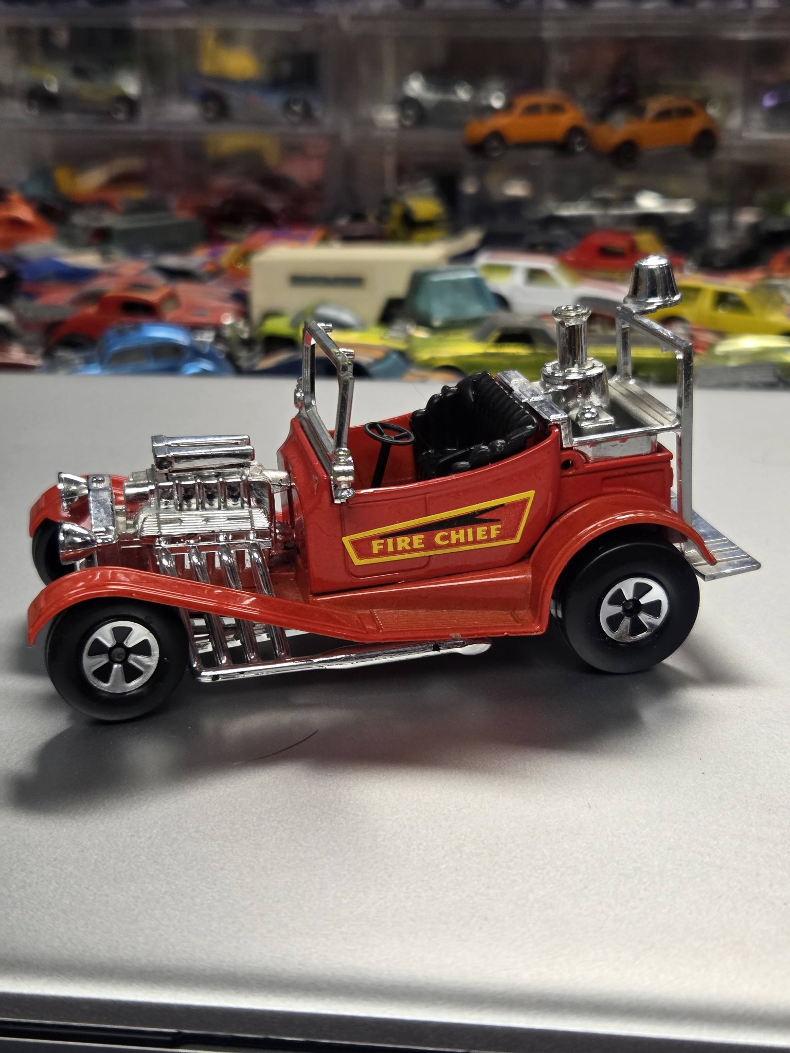 Fire Chief Matchbox Speed Kings 1974 FIRE CHIEF FIRECHIEE CHIEE