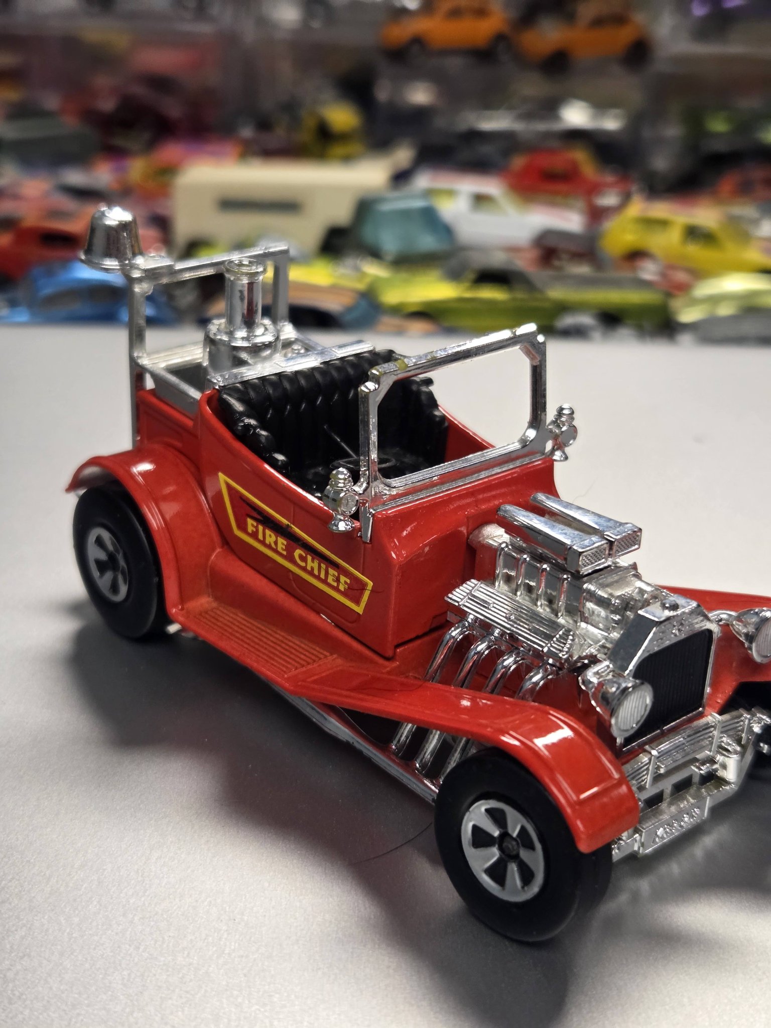 Fire Chief Matchbox Speed Kings 1974 FIRE CHIEF FIRECHIEE CHIEE