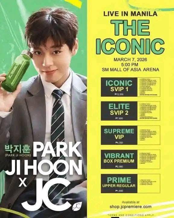 Park Ji Hoon fan meet tickets and FAQ