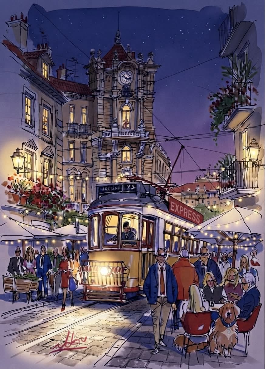 バルセ思い出の電車通り」 Barce's Nostalgic Train Street