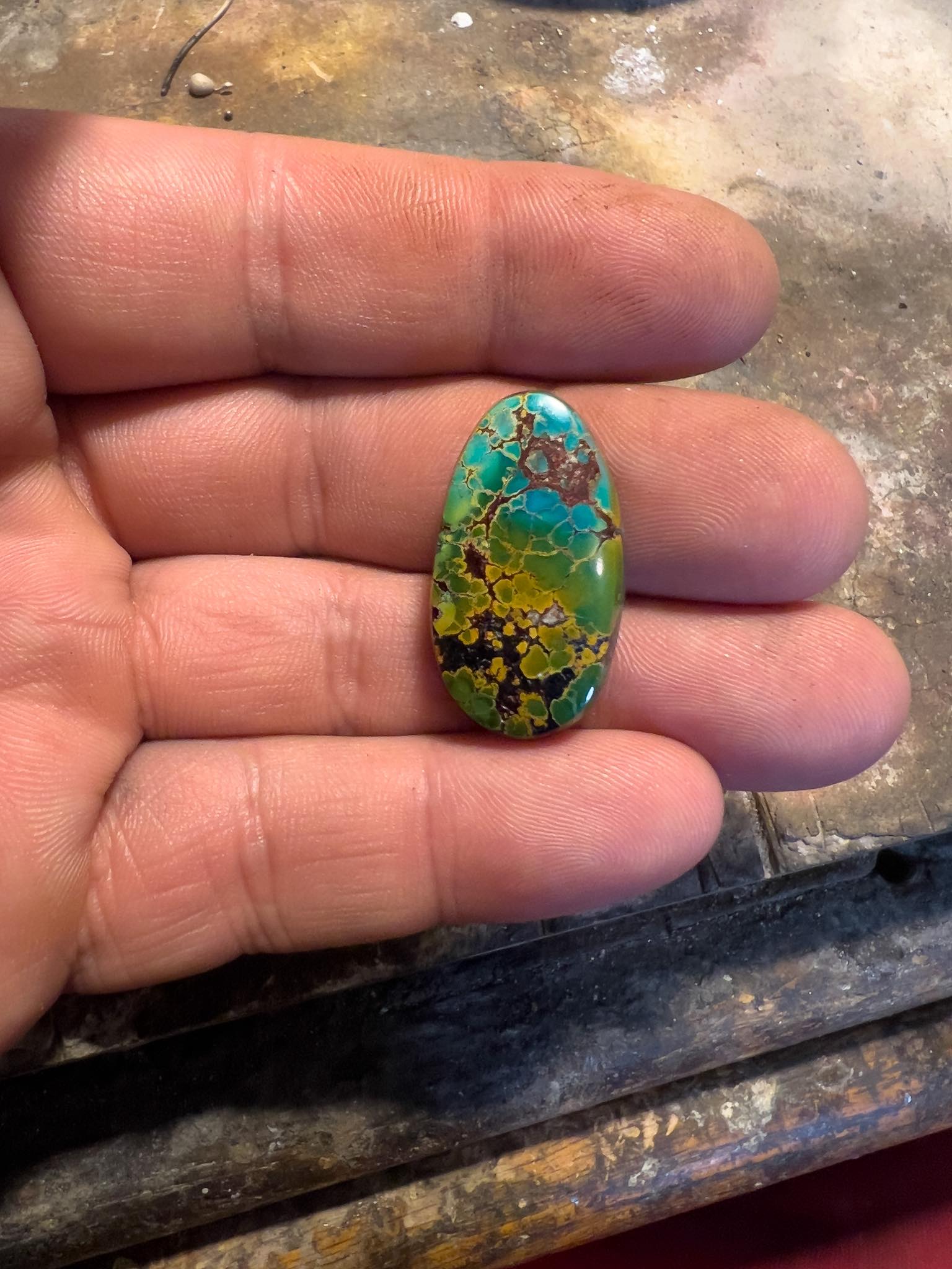 Look at this! 😮 👀 Every once in a great while, a stone comes