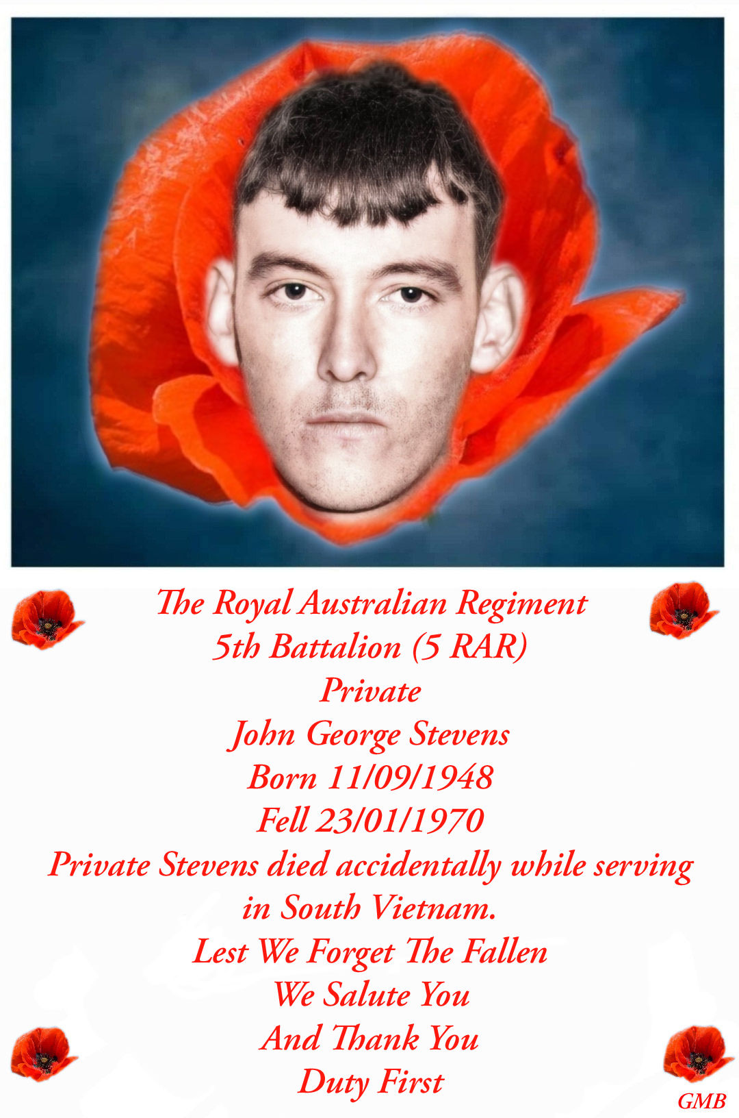 CTHPC-(Australia) Vietnam Vet Photos | Remembered with Dignity and ...