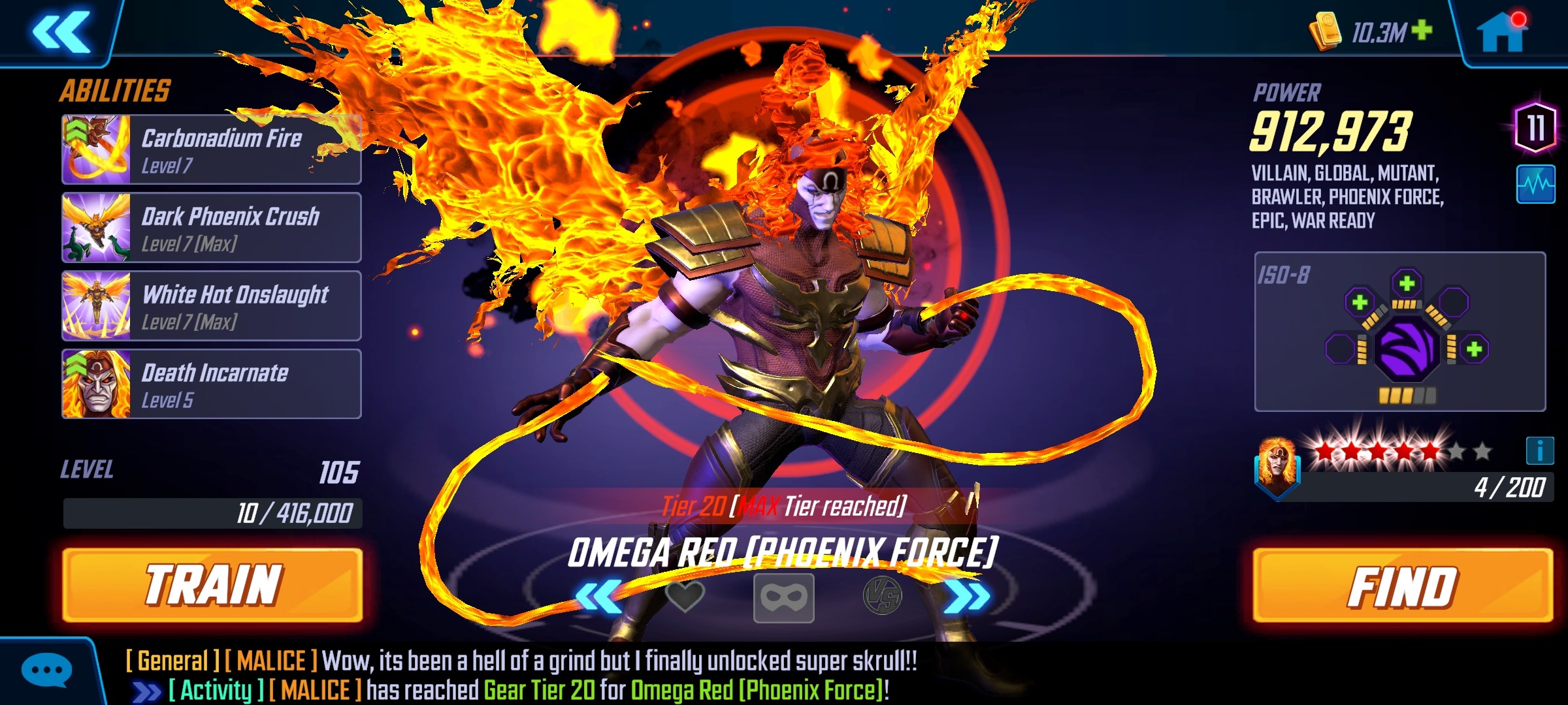 Marvel Strike Force Players | 1st geat 20. | Facebook