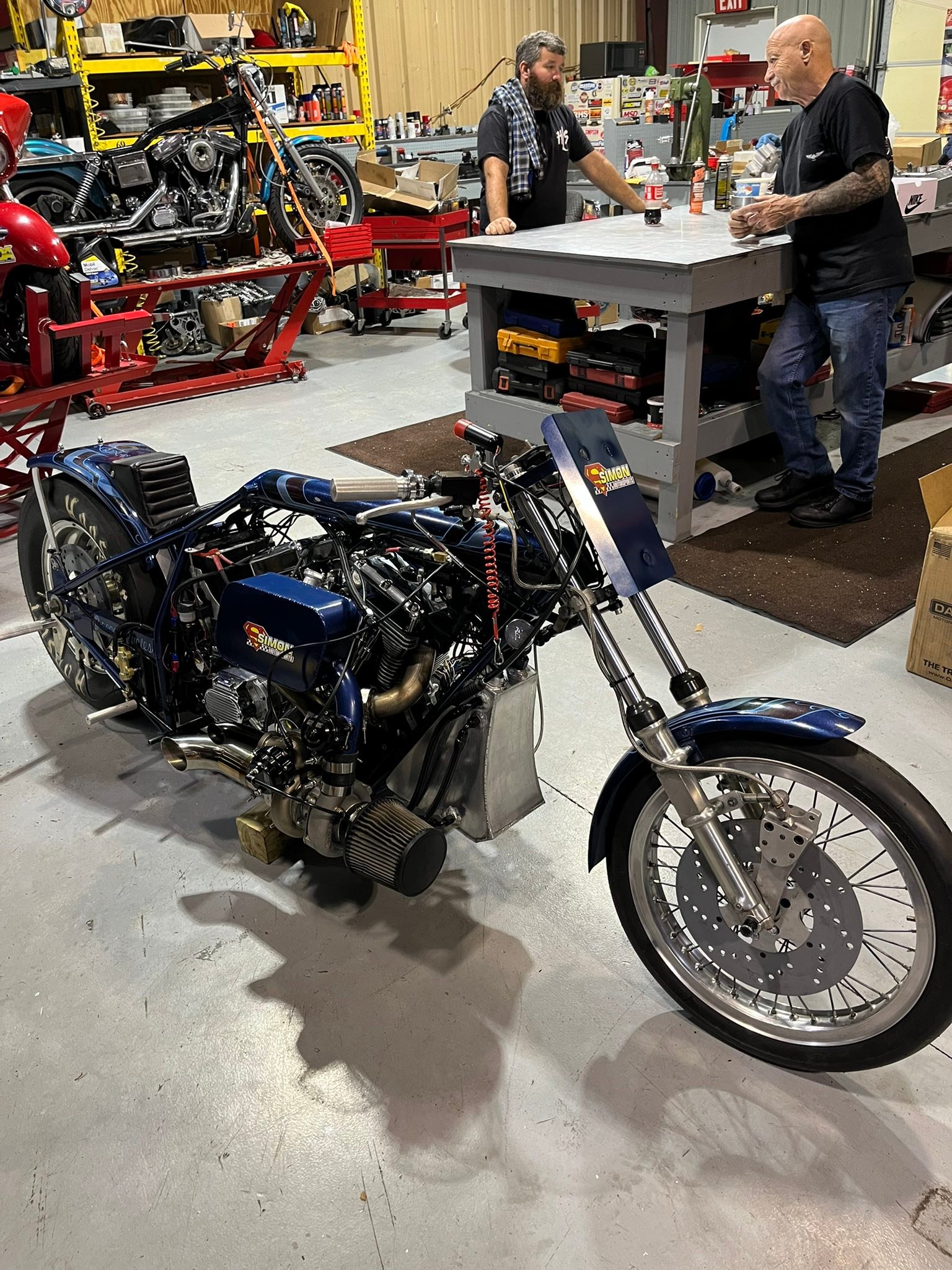 Truitt and Osborn drag bike for sale