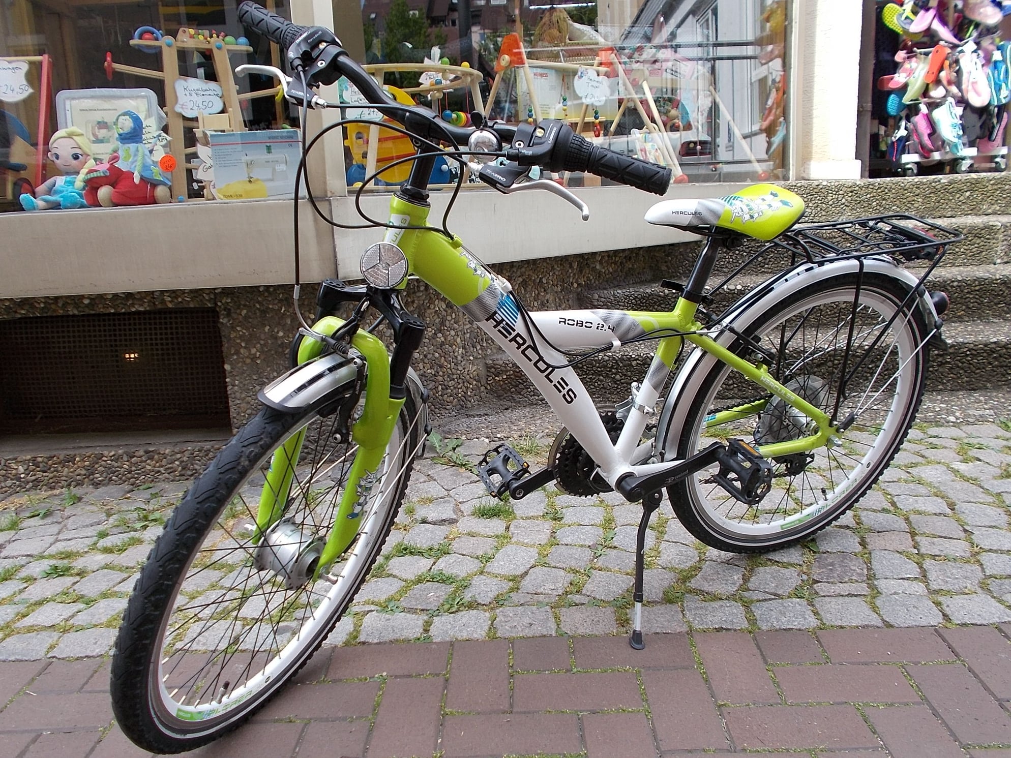mountainbike 50 cm Ciöcc Vintage 50CM Shimano XT 尺寸:XL，57mm Bester Weg, Shoei-Helme direkt Category:City Urban_Aluminium  schwarz