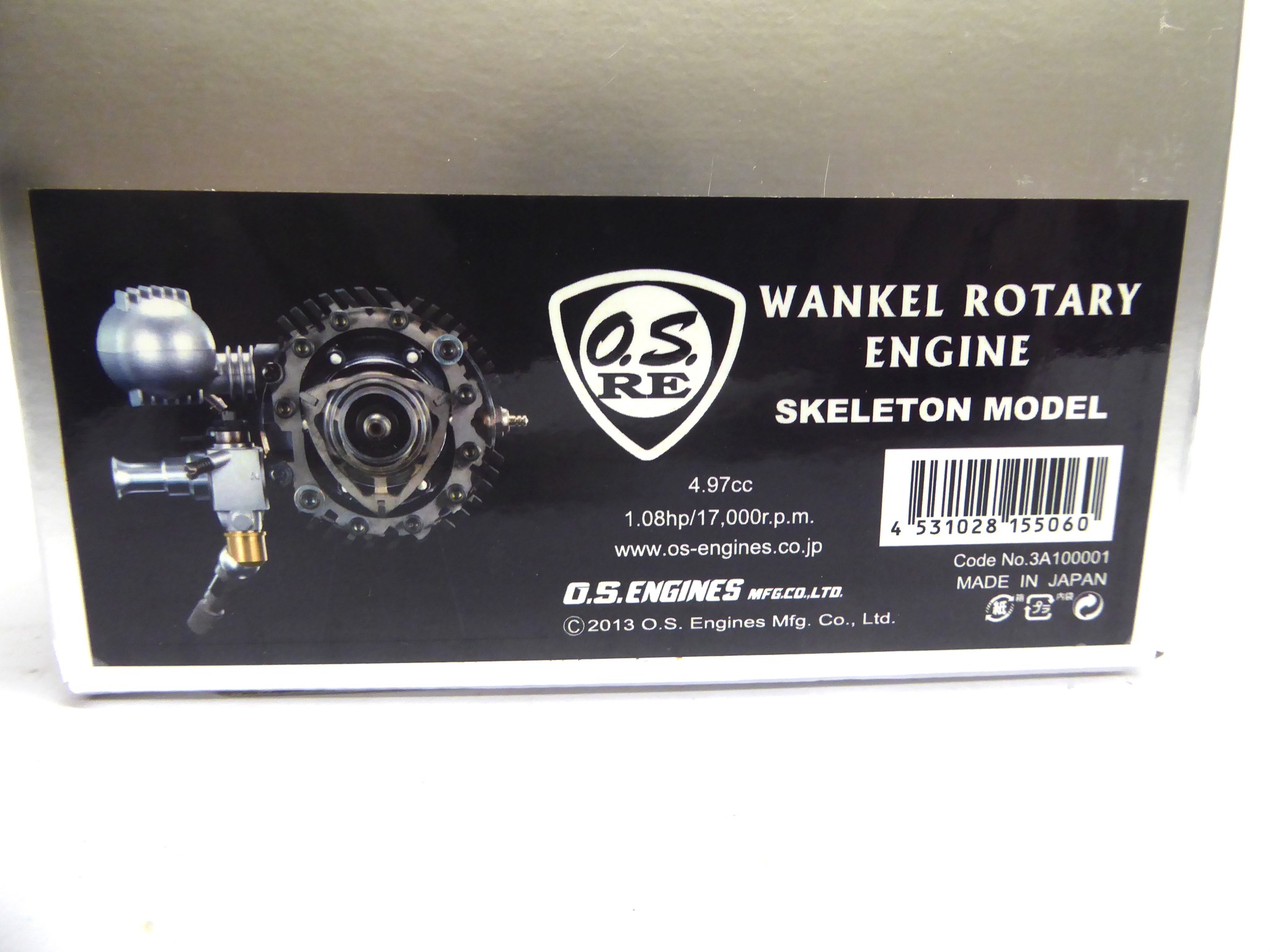 OS Wankel model engine packaging and performance review